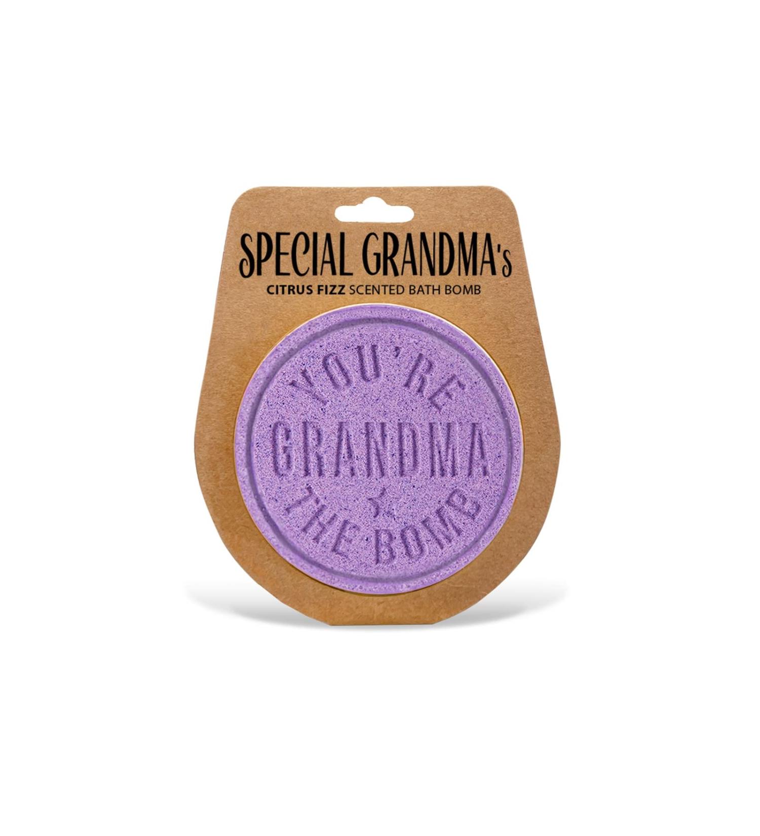 H&H Personalised Scented Bath Bombs - Special Grandma - Buy Online on GoSupps.com