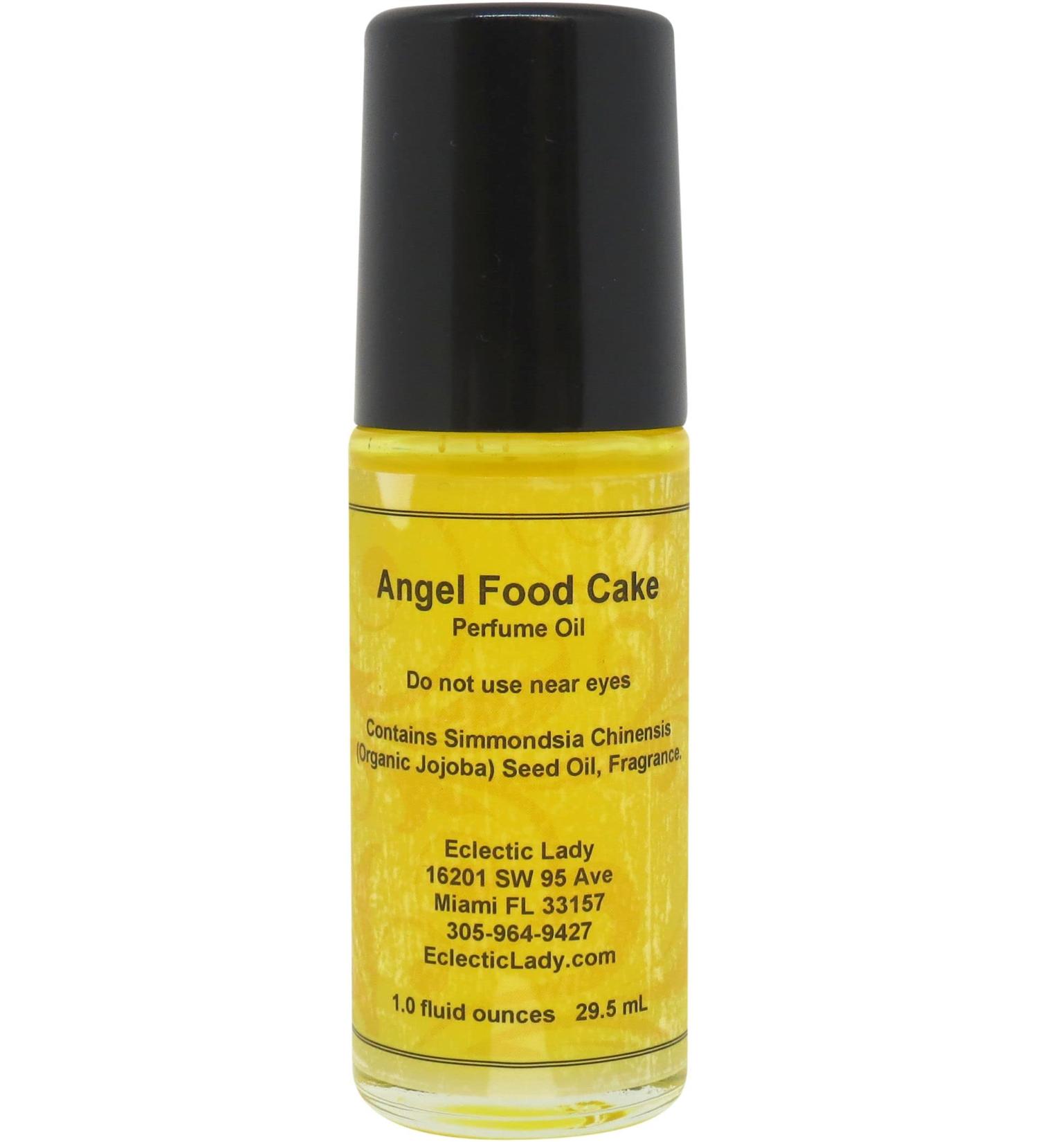 Angel Food Cake Perfume Oil 1.0 Oz Portable Roll-On Fragrance with Long-Lasting Scent Delightful Essential Oils and Jojoba Oil For Daily Use 1 Fl Oz (Pack of 1) - Buy Online on GoSupps.com