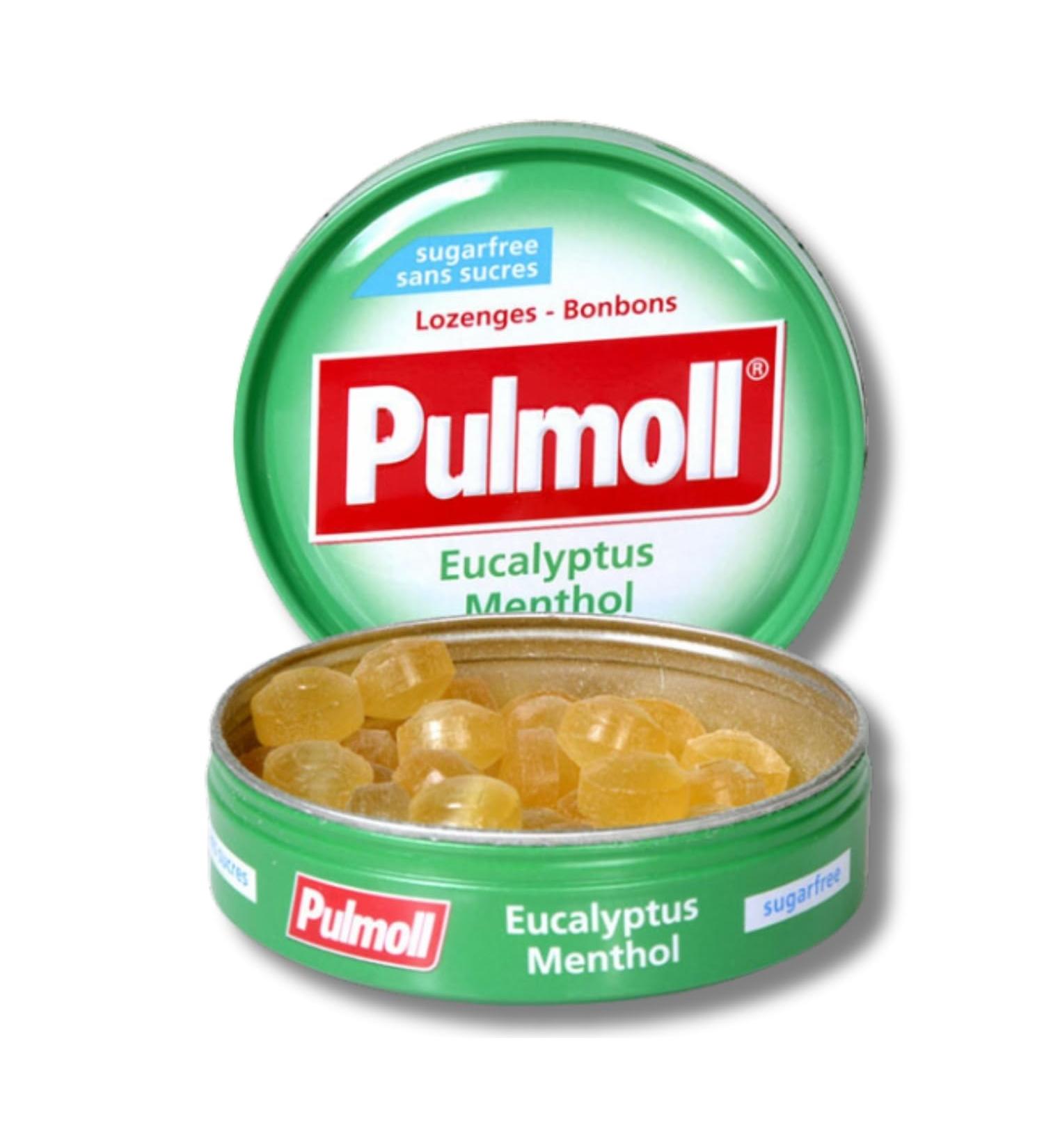  Pulmoll Pulmoll | Pulmoll Lozenges | Since 1946 (Mint Eucalyptus) - Buy Online on GoSupps.com