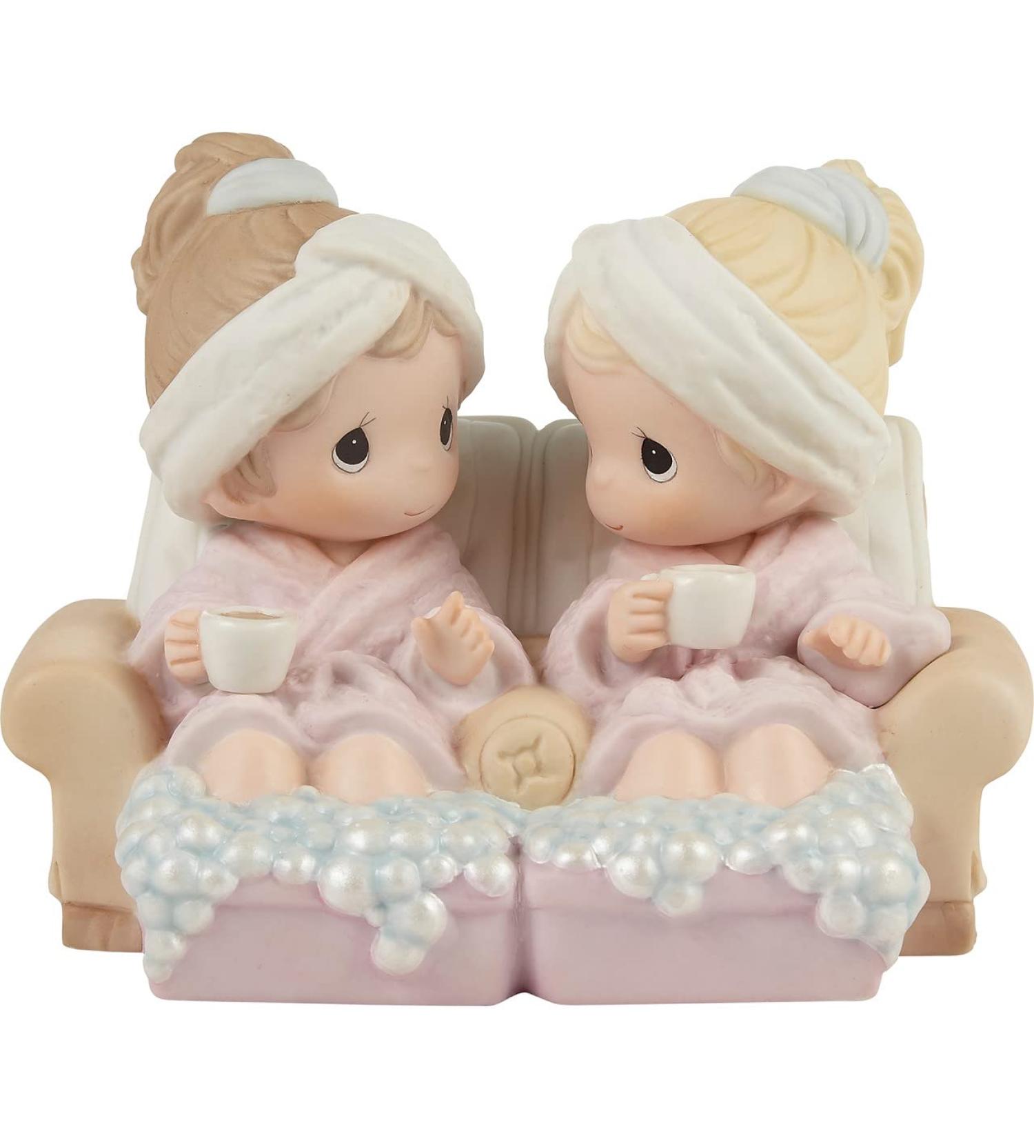 Shop Precious Moments Two Girls Spa Day Figurine - International Shipping Available - Buy Online on GoSupps.com
