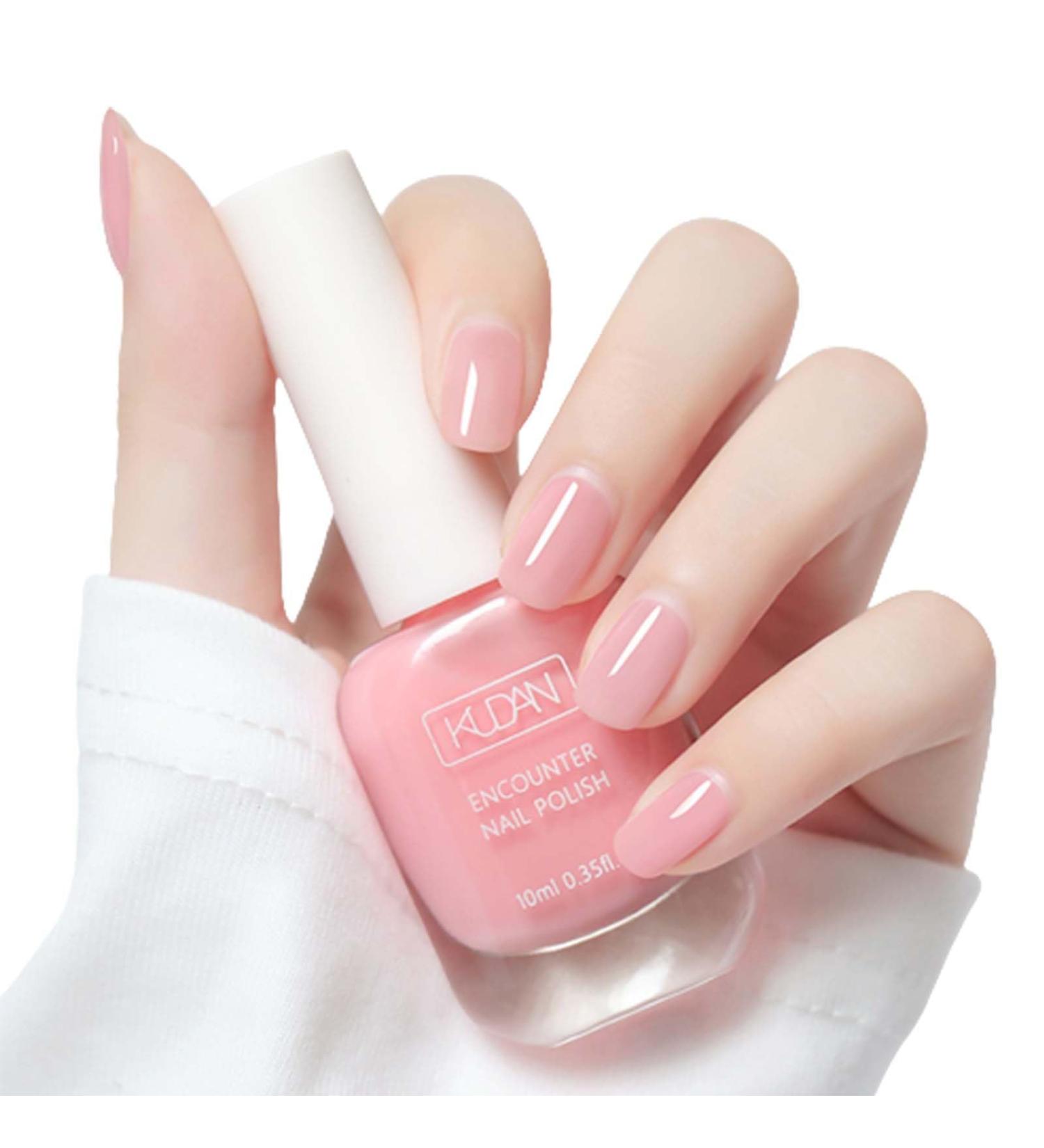 Nail Polish Clear Nail Polish Quick-Drying Long-Lasting Nail Polish Breathable Nail Polish No Need of Healing Nail Polish at Home (11 Clear Pink) (Pale Pink) - Buy Online on GoSupps.com