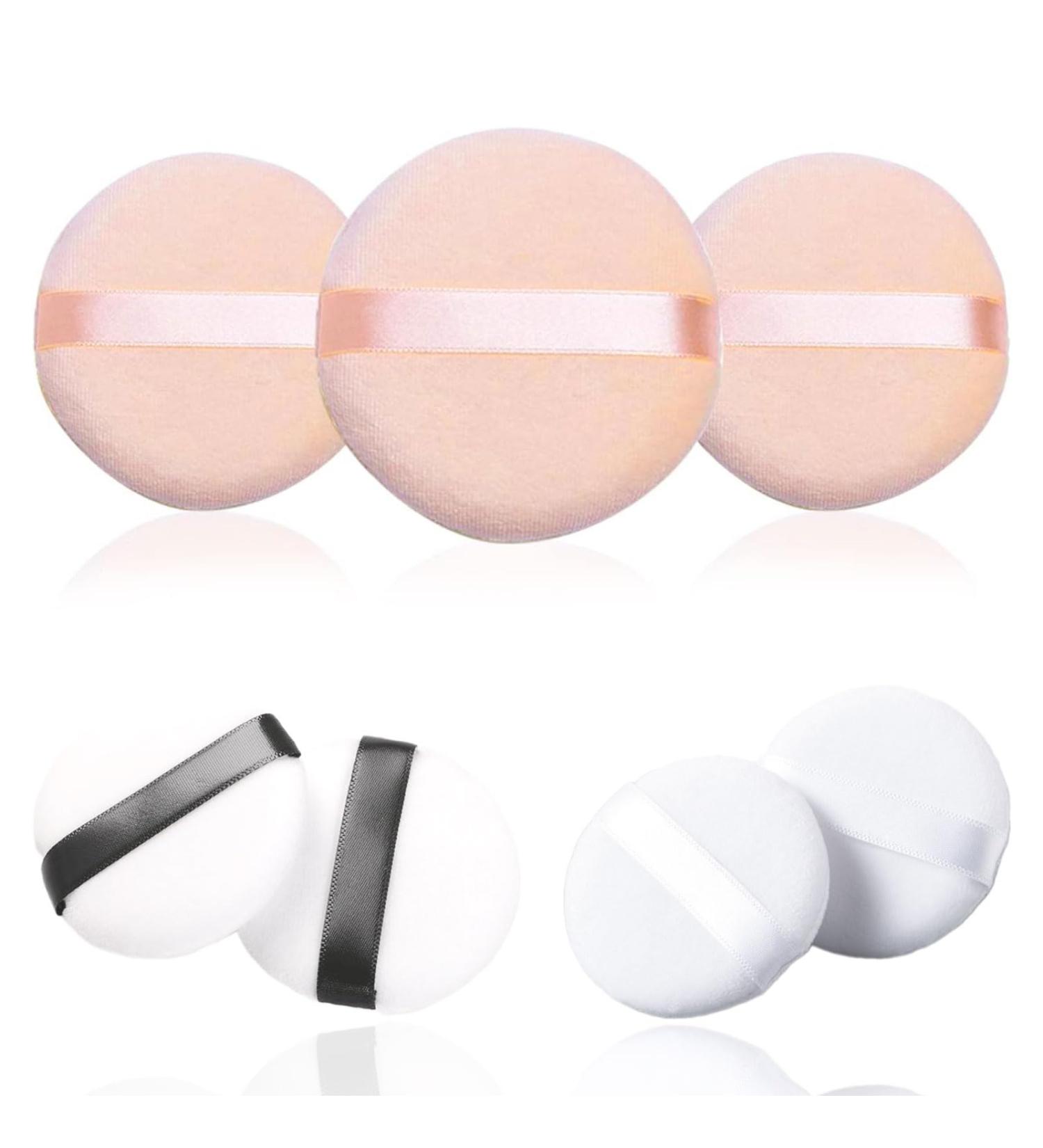Cube Toy Fidget Toy 6 Pieces Powder Puffs Cotton Makeup Puffs for Loose Powder Mineral Powder Cosmetic Foundation - 2.36 inch/ 6 cm Soft Round Powder Puffs Makeup Face Sponges for Face and Body - Buy Online on GoSupps.com