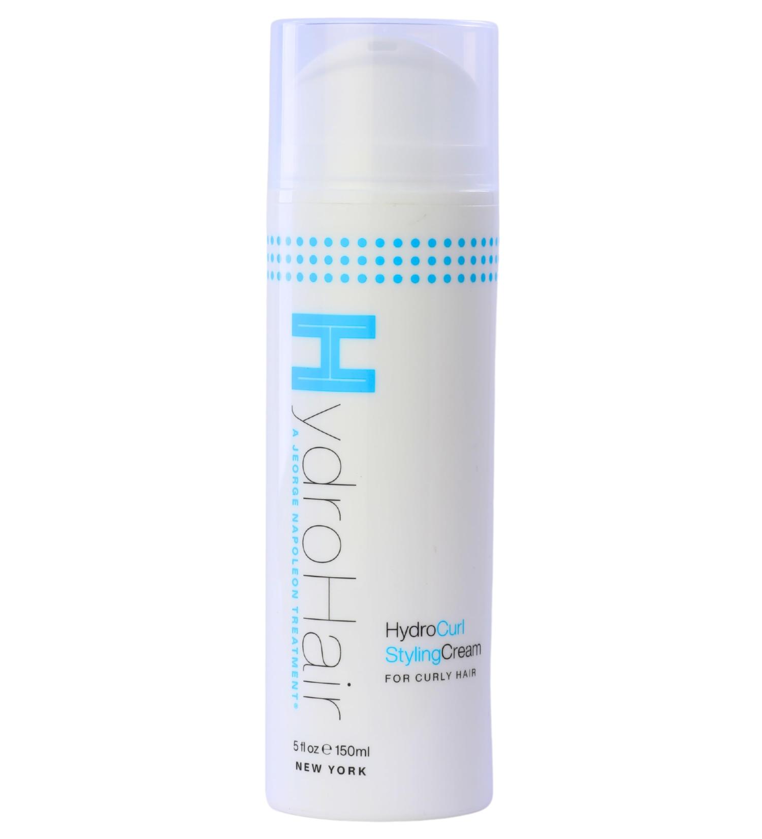 HydroCurl Hair Styling Cream - Define Curls Control Frizz & Nourish with Organic Aloe Vera | Long-Lasting Silky & Vibrant Hair - HD-STL-CRM - Buy Online on GoSupps.com