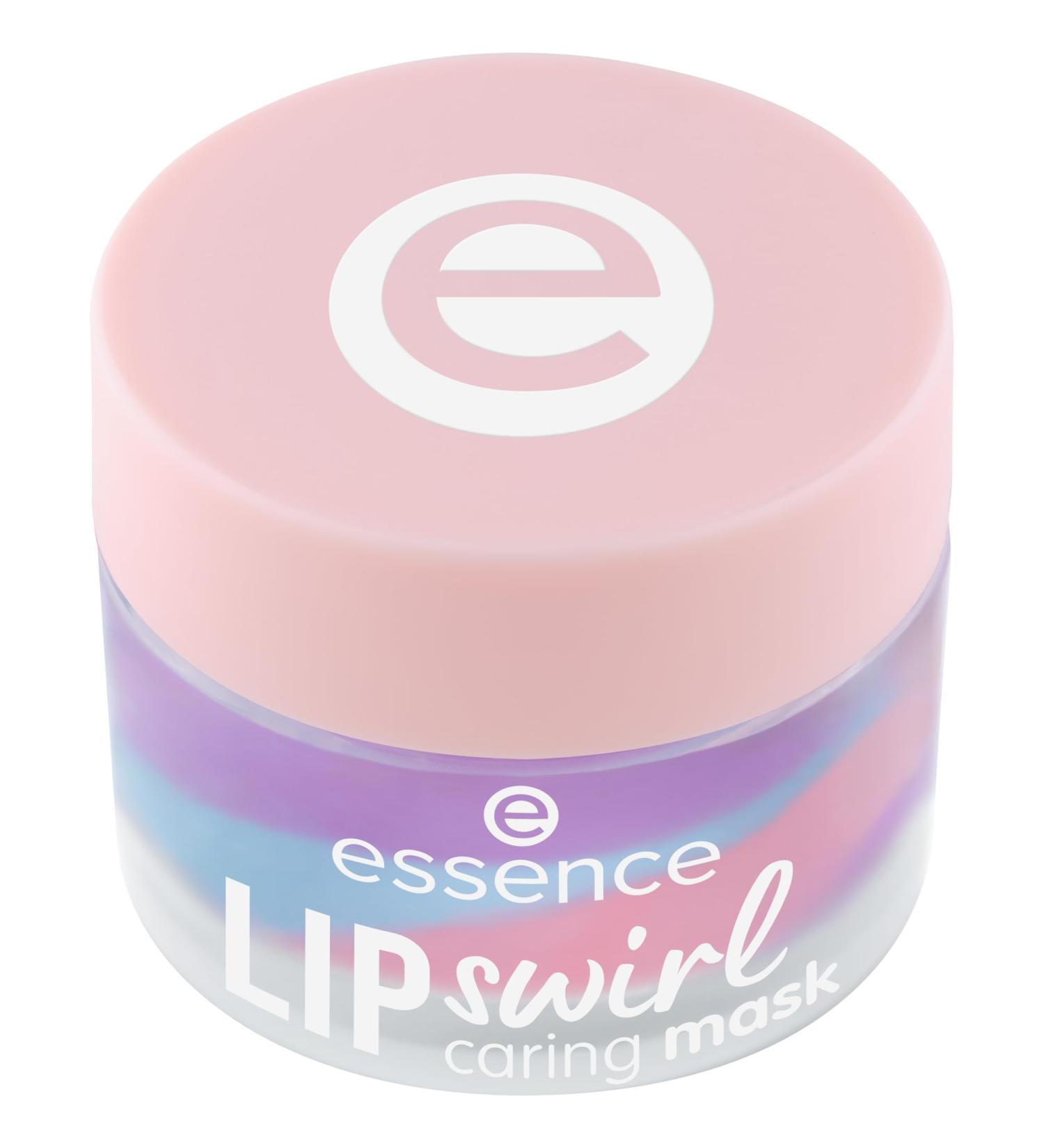  essence essence LIP swirl caring mask soothing caring dewy transparent (8g) - Buy Online on GoSupps.com