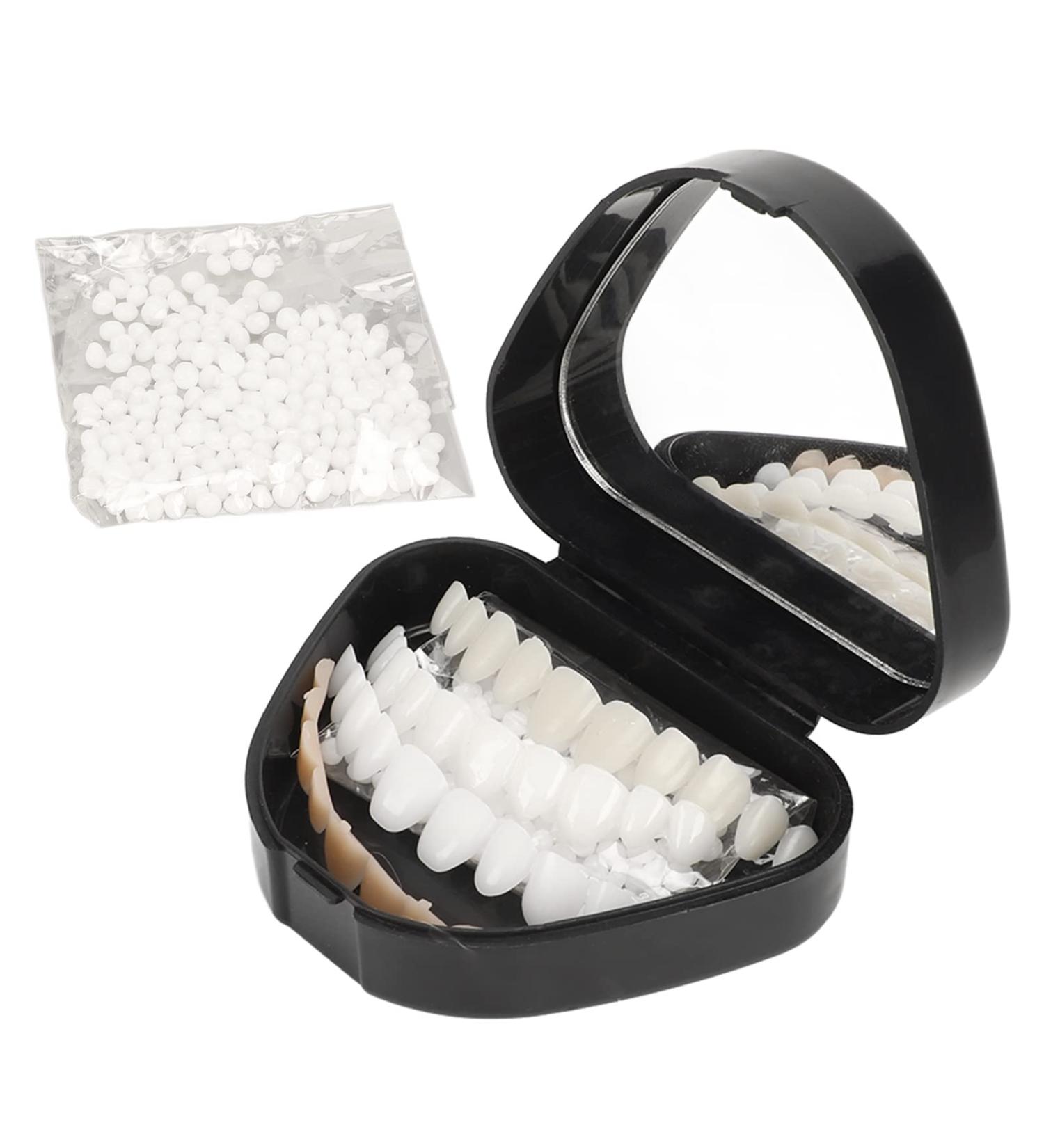 Temporary Tooth Repair Kit for Halloween Cosplay - Malleable False Teeth & Thermal Adjustment Beads - Buy Online on GoSupps.com