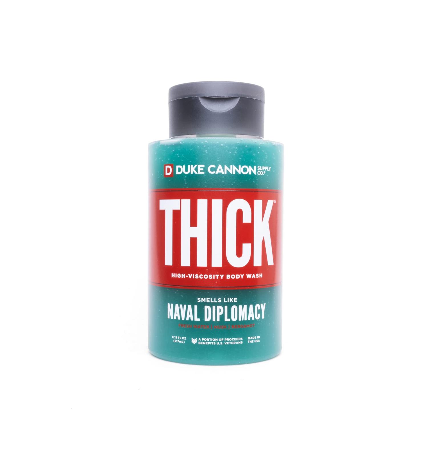 Duke Cannon Thick High-Viscosity Body Wash for Men - Naval Supremacy Scent - 17.5 Fl Oz - Buy Online on GoSupps.com