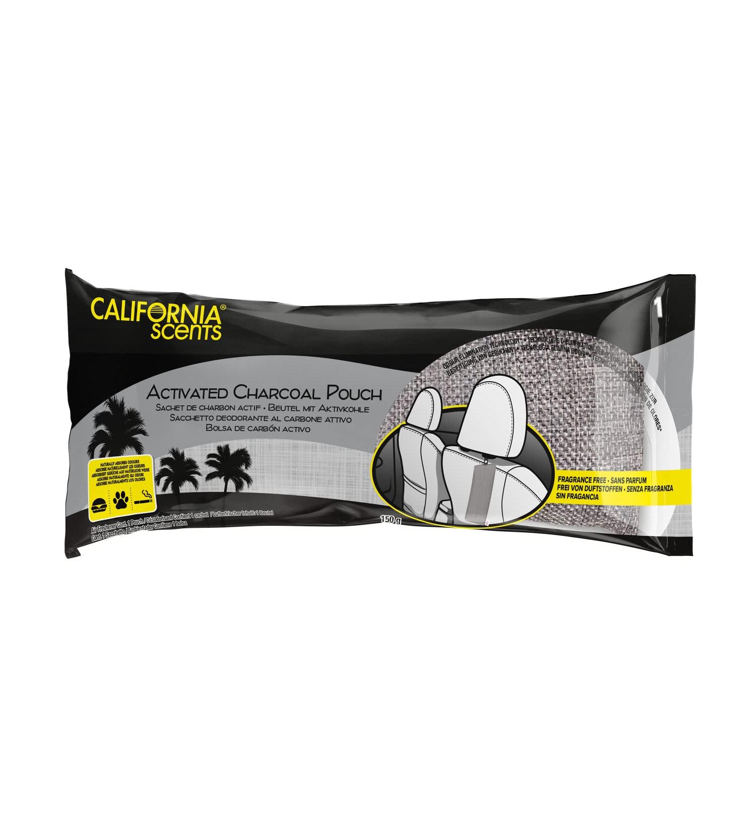 California Scents Air Freshener with Charcoal Bag - 6 Bags | Eco-Friendly Odor Eliminator for Home & Car | International Shipping Available - Buy Online on GoSupps.com