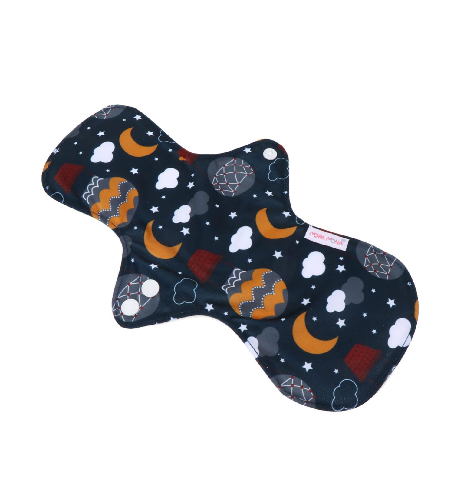 Leakproof Panties - Washable & Reusable Napkin Set - Skin Friendly - Navy & Blush - 1 Count - Buy Online on GoSupps.com