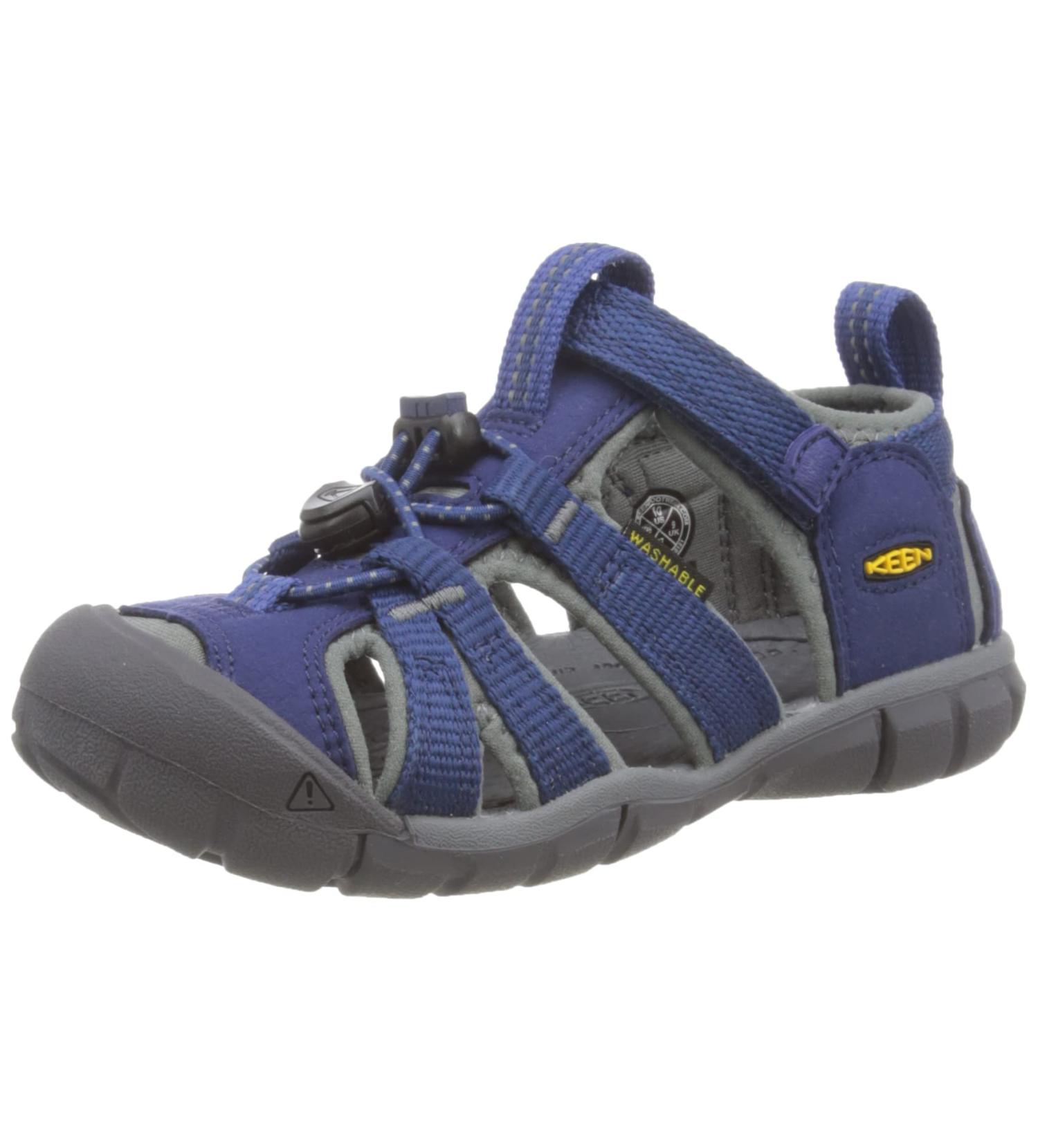 KEEN Unisex Kid's Seacamp 2 CNX Sandal - Blue Depths/Gargoyle - Size 6 UK Child - Buy Online on GoSupps.com
