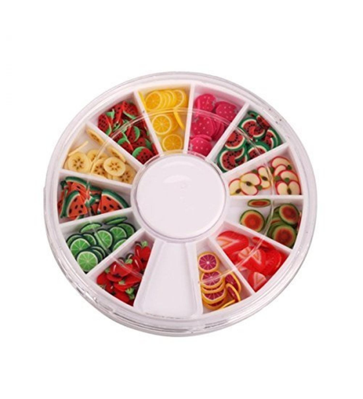 XCSSKG Fruit Slices Perfect for Slime Crafts Nail Art & Decoration | International Shipping - Buy Online on GoSupps.com