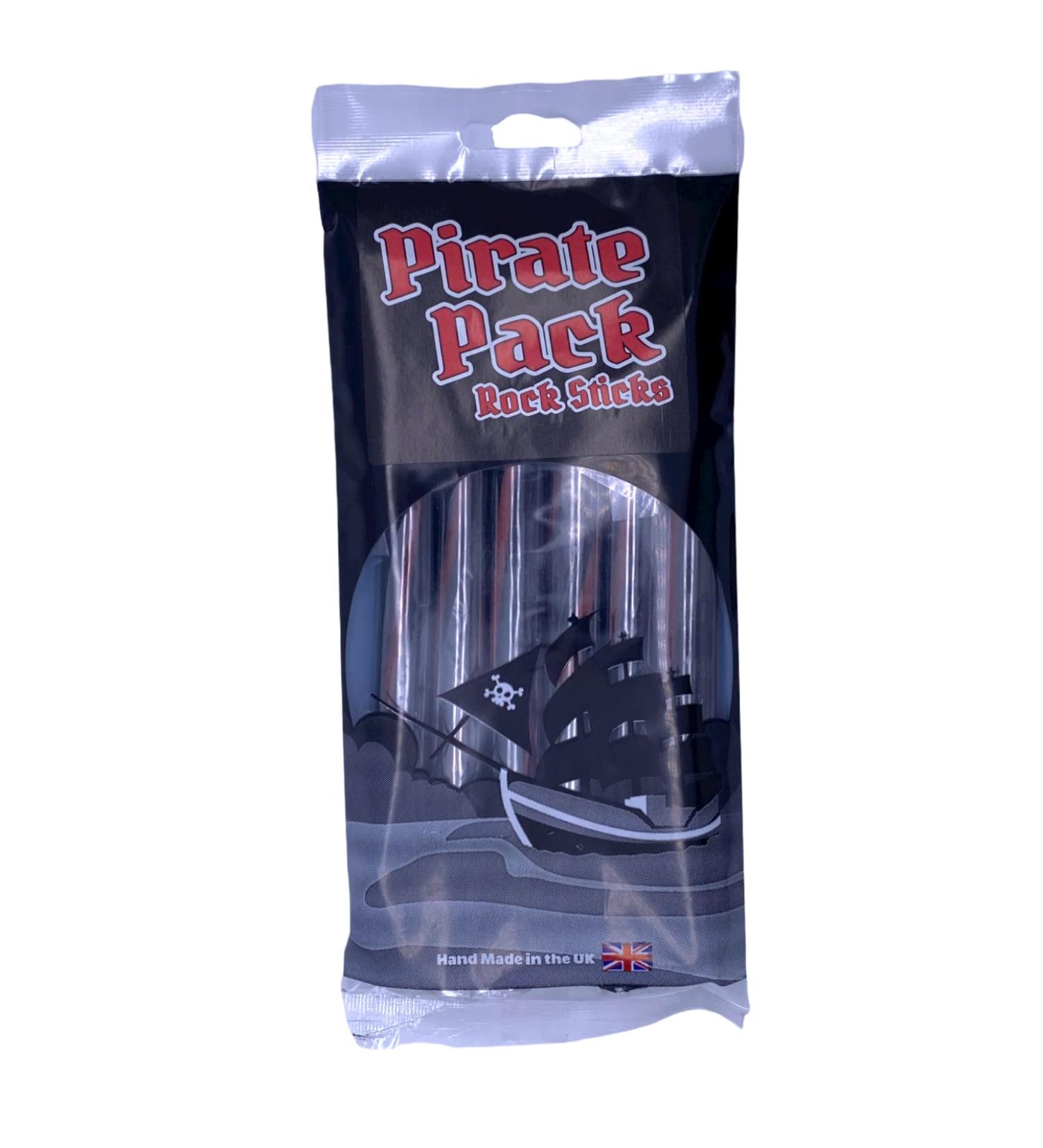 3 X Pirate Rock Bags X 6 Sticks Per Bag
