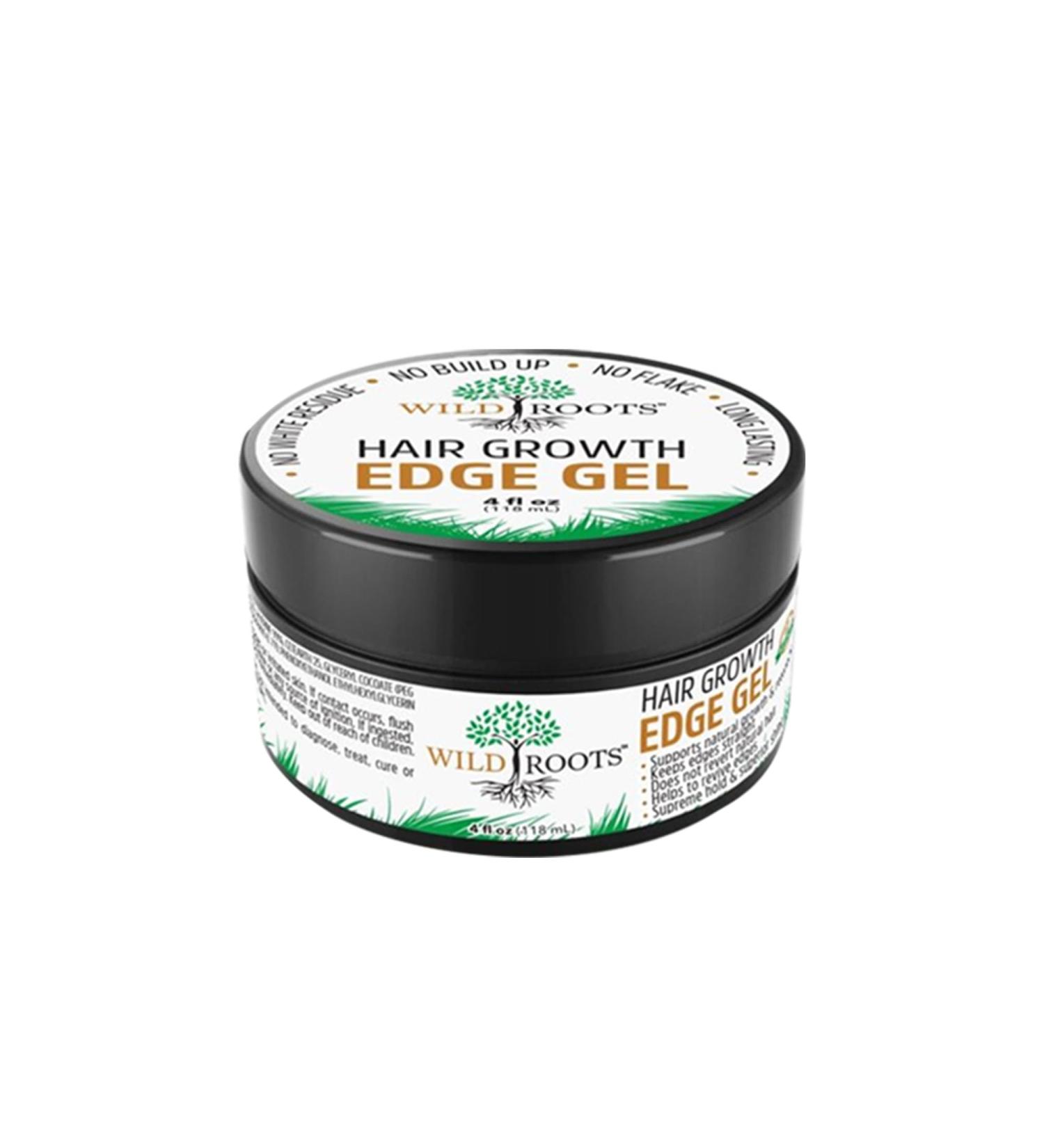 Wildroots Hair Growth Edge Gel | Stimulate Growth & Tame Flyaways - 4oz | International Shipping Available - Buy Online on GoSupps.com