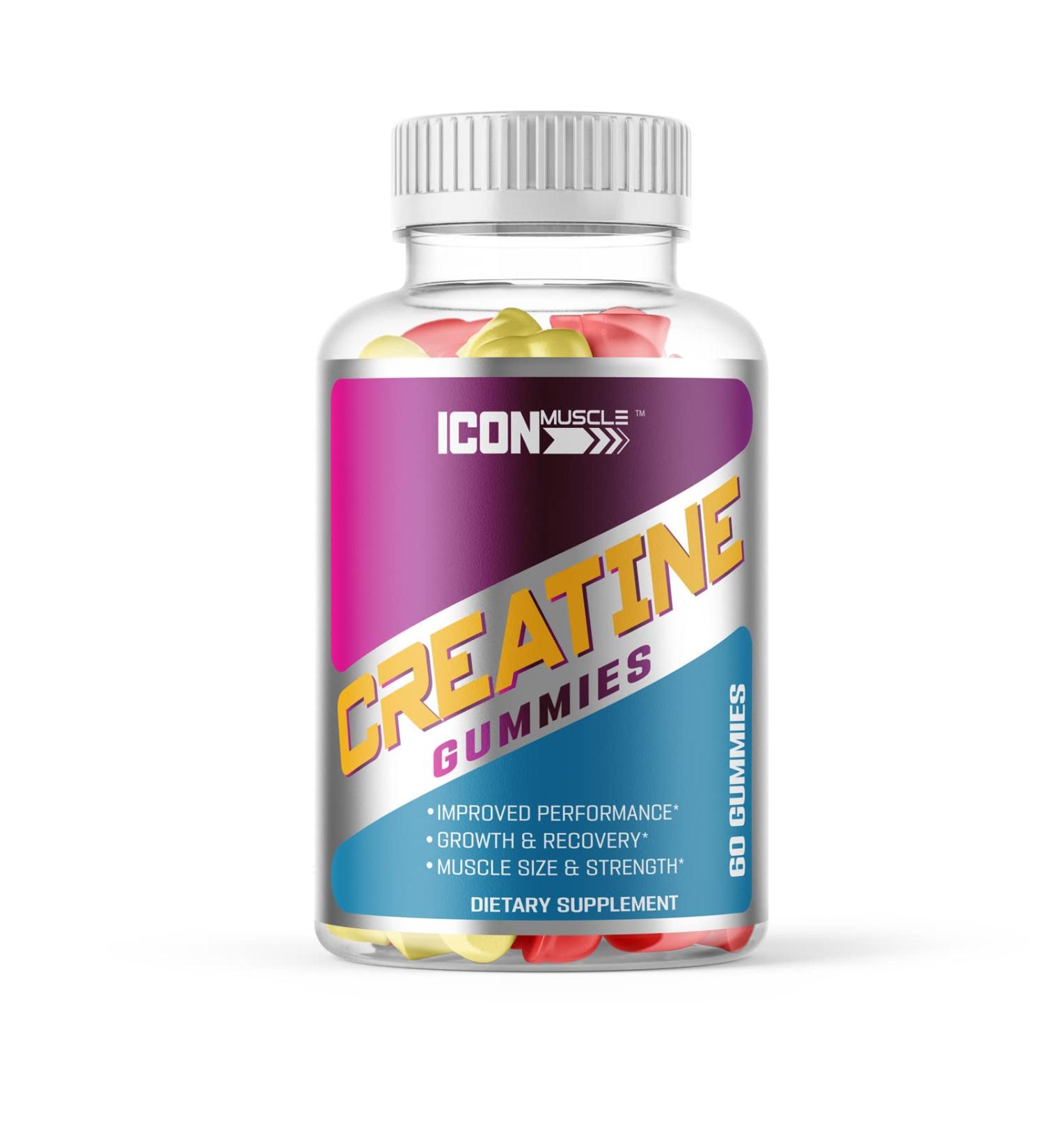 Creatine Gummies for Muscle Growth & Strength | Boost Workout Recovery | Natural Flavors - Buy Online on GoSupps.com