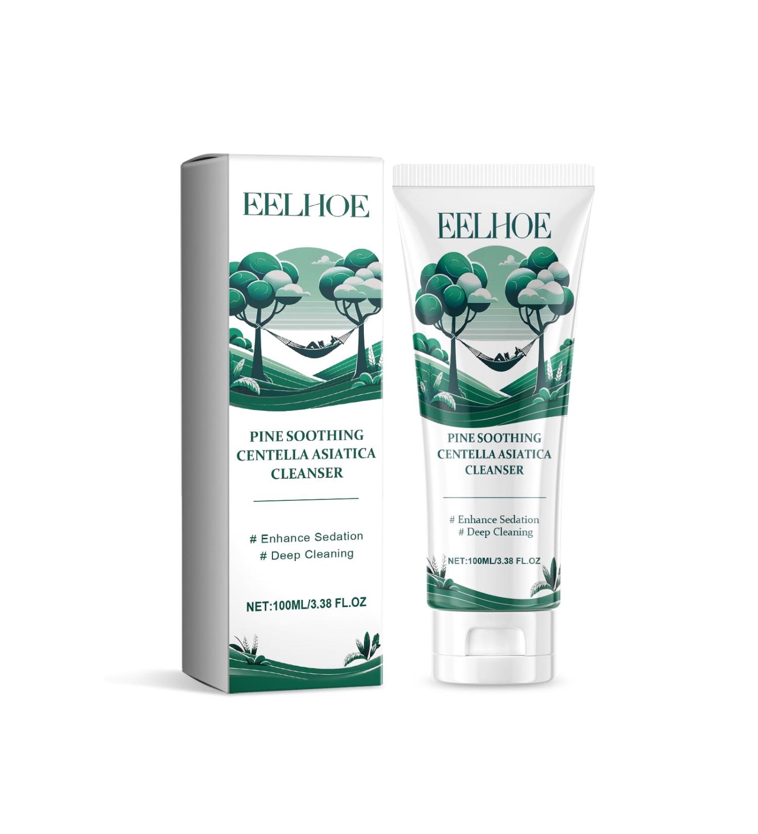 Pure Botanical Foaming Cleanser - Natural Tea Tree Extracts Centella Asiatica Extracts Soothing & Moisturising Exfoliator to Remove Pores & Blackheads (100ml) (1 piece) - Buy Online on GoSupps.com