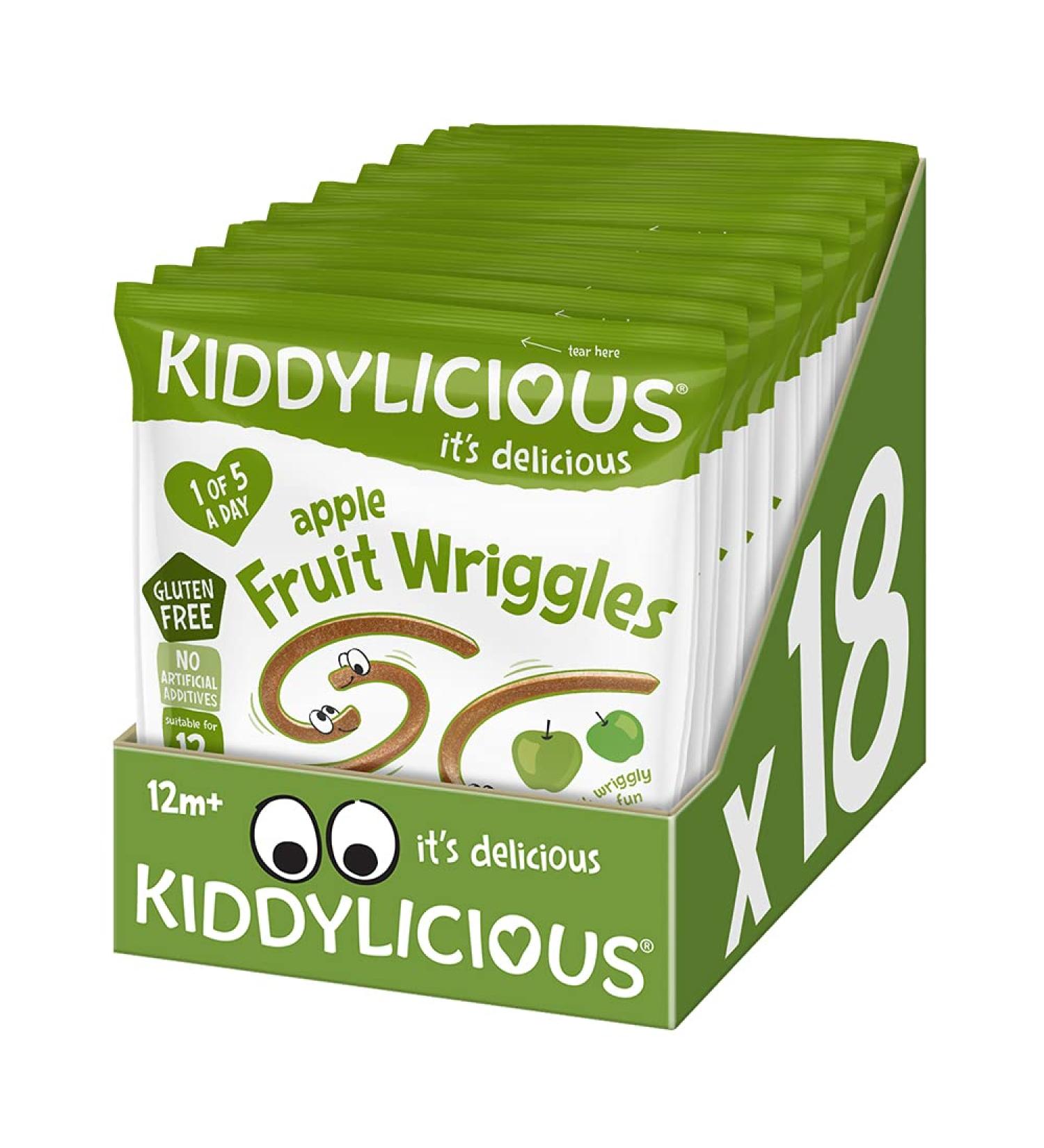 Kiddylicious Apple Wriggles - Buy Online on GoSupps.com