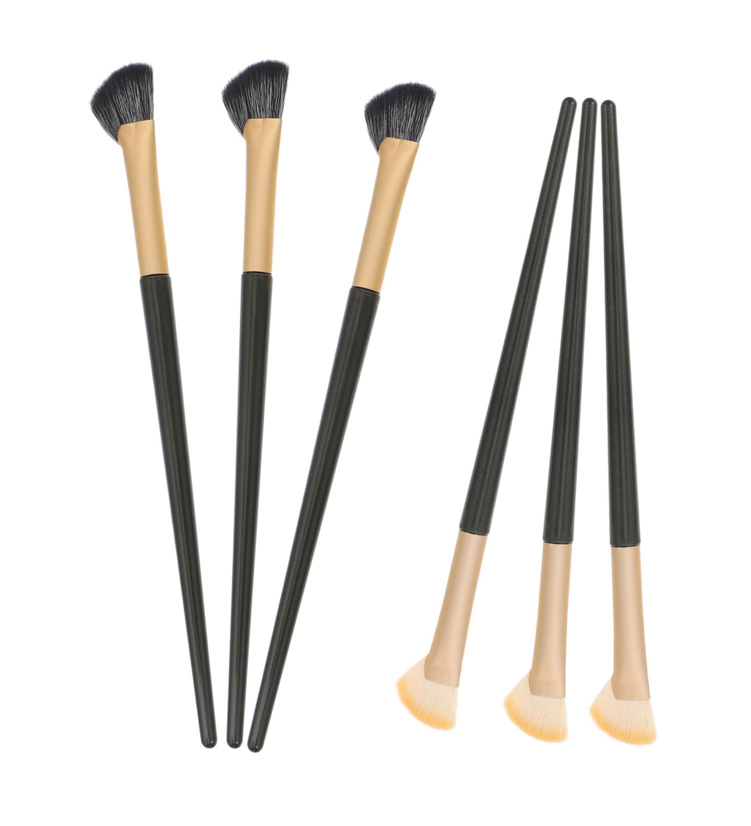 HAPINARY 6 Pcs Eyebrow Brush Eyebrow Concealer Eyeshadow Brush Angled Concealer Brush Eyeliner Brush Precision Concealer Brush Eyeliner Applicator Tool Under Eye Concealer Brush Eye Brush - Buy Online on GoSupps.com