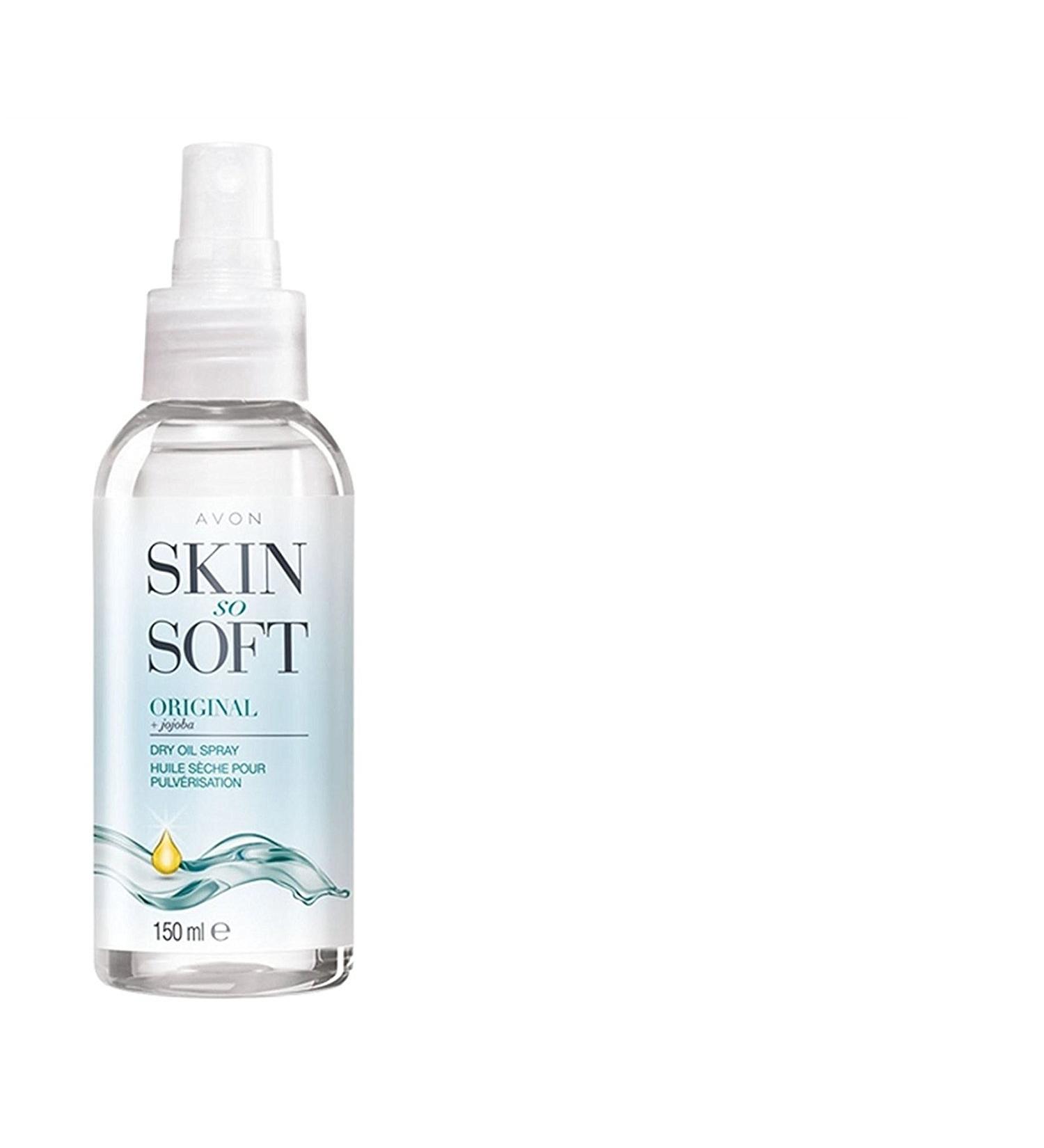AVON Skin So Soft & Fresh Moisturising Care Spray 150 ml - Body Oil for Hydrated Skin | International Shipping - Buy Online on GoSupps.com