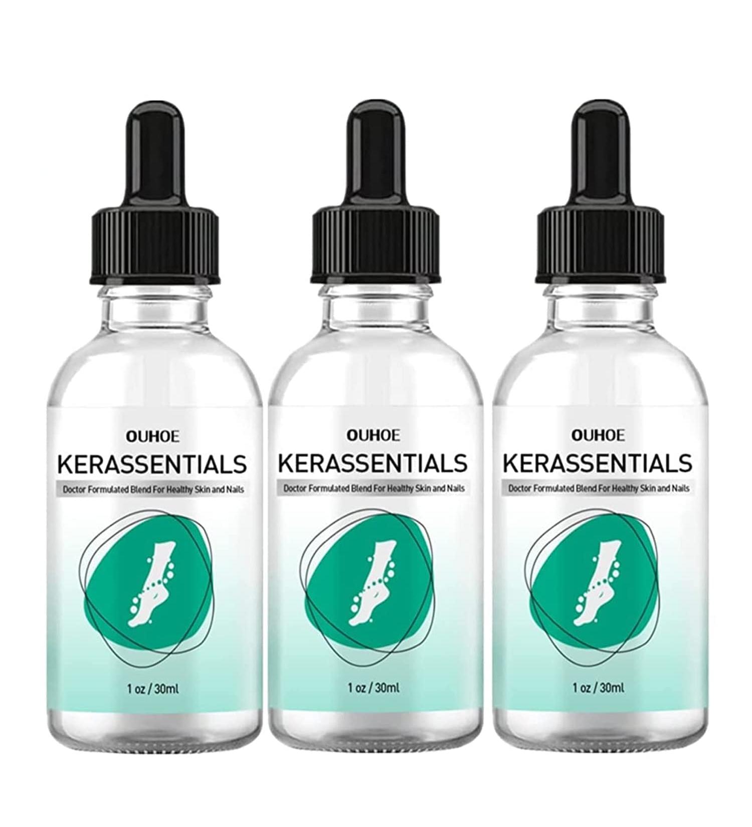 Kerassentials Toenail Treatment - Extra Strength for Damaged & Discolored Nails (3pcs) - Buy Online on GoSupps.com