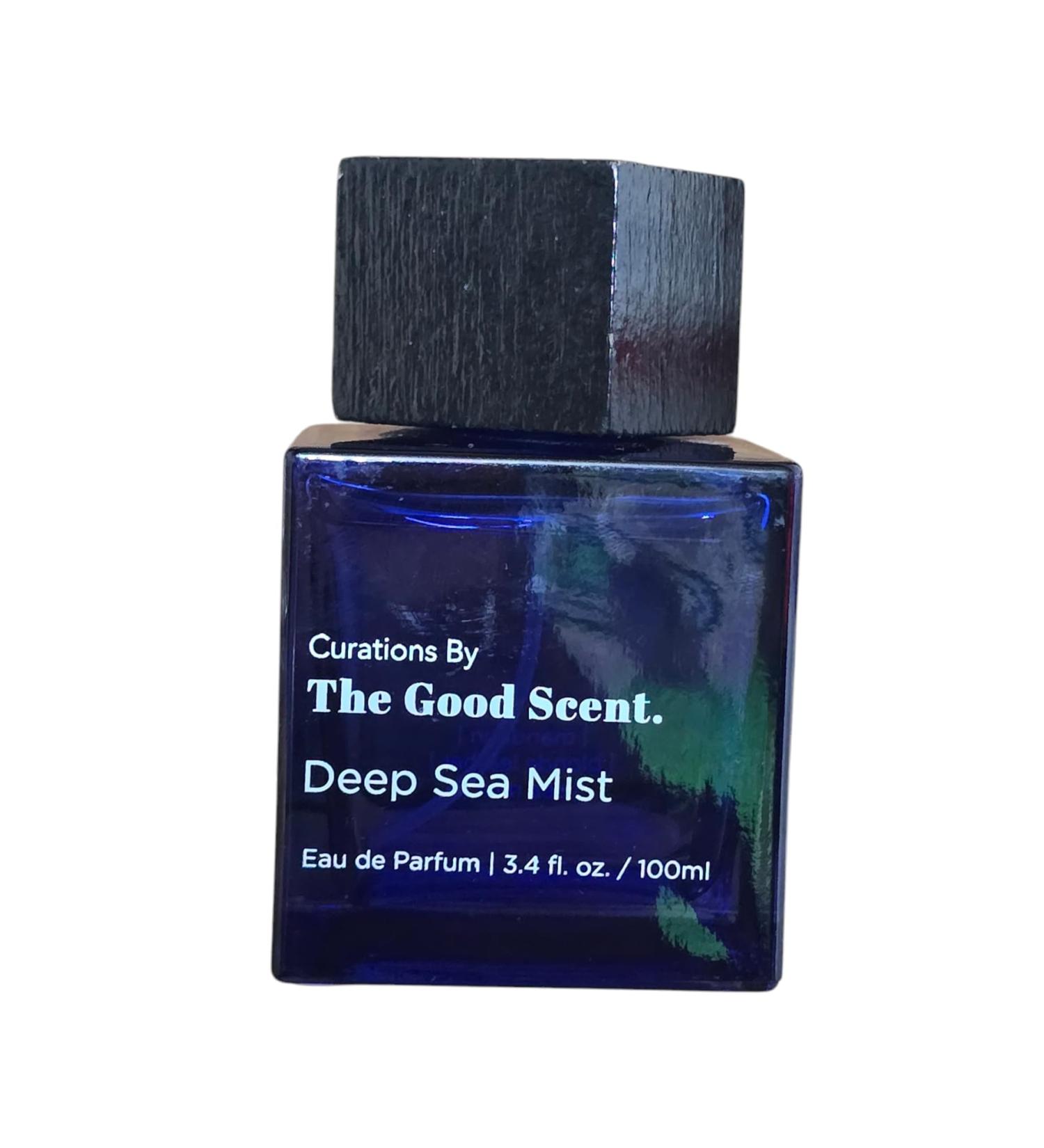 The Good SCENT Deep Sea Mist For Men Mandarin Blonde Leather Eau De Parfum Spray 3.4 fl Oz 100 ml Unboxed