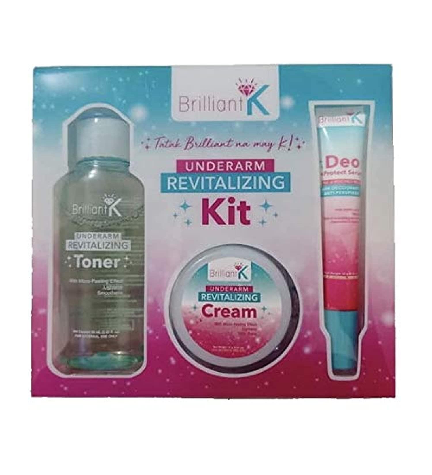 Brilliant Skin Brilliant K Underarm Revitalizing Kit - Buy Online on GoSupps.com