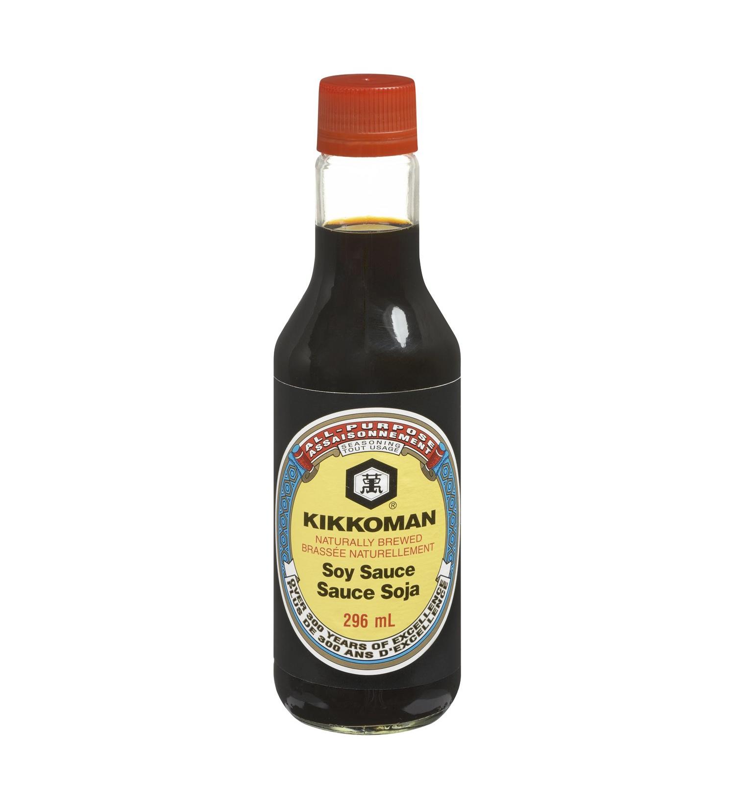 Kikkoman Soy Sauce 6.5 Kg 12 Count Soy Sauce 296 ml (Pack of 1)