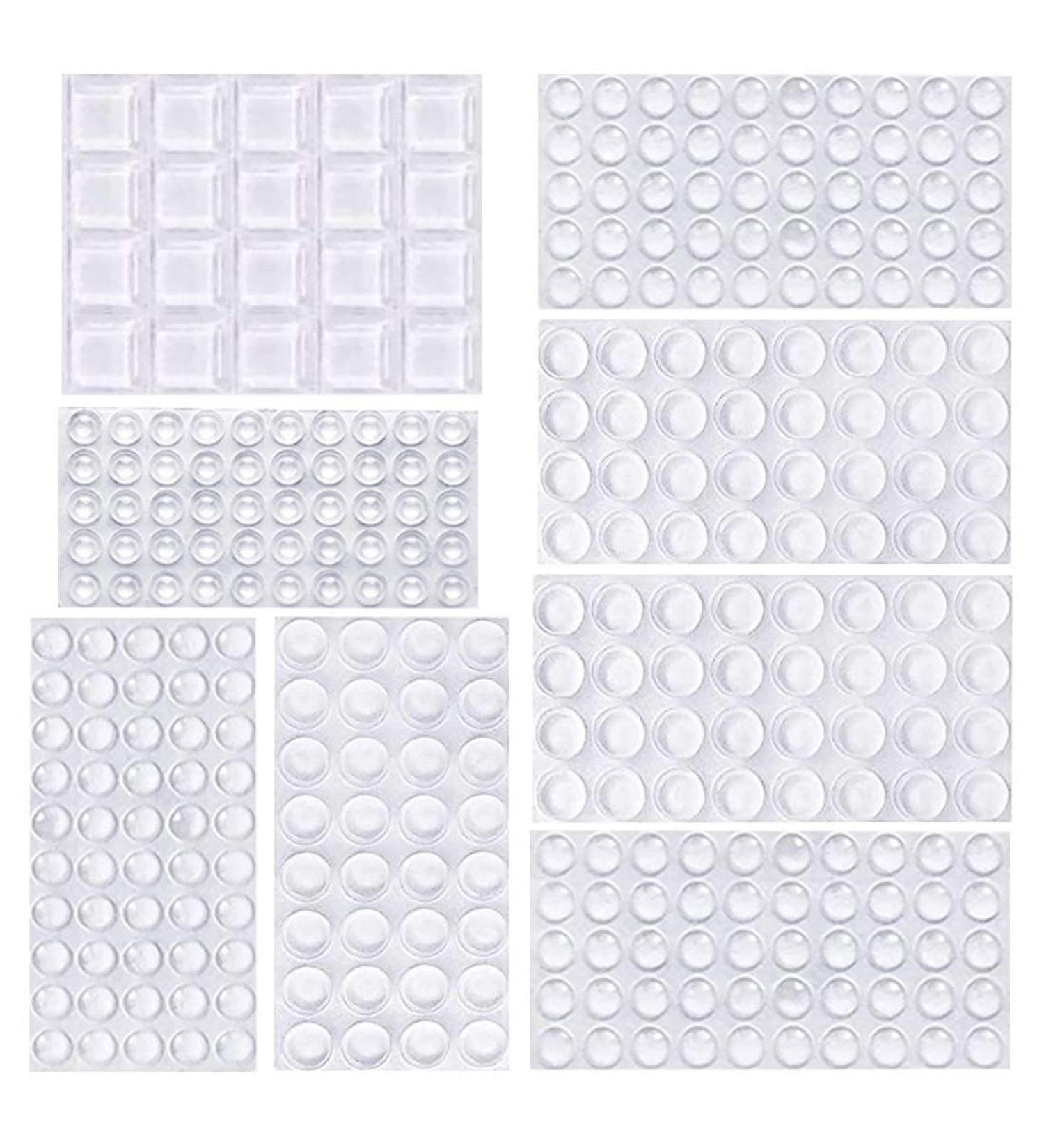 Buy Self-Adhesive Rubber Buffers | 316 Elastic Stop Buffers for Glass & Furniture | Protective Nips - 8 Sizes Available - Buy Online on GoSupps.com
