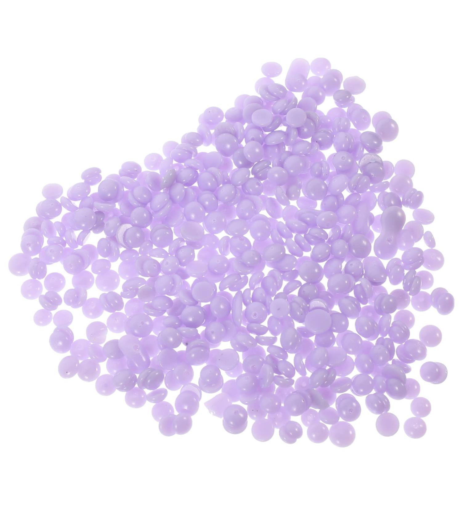 Minkissy 3 Packs Hard Wax Beans for Hair Removal - Violet Beeswax Pearls for Smooth Skin - Buy Online on GoSupps.com