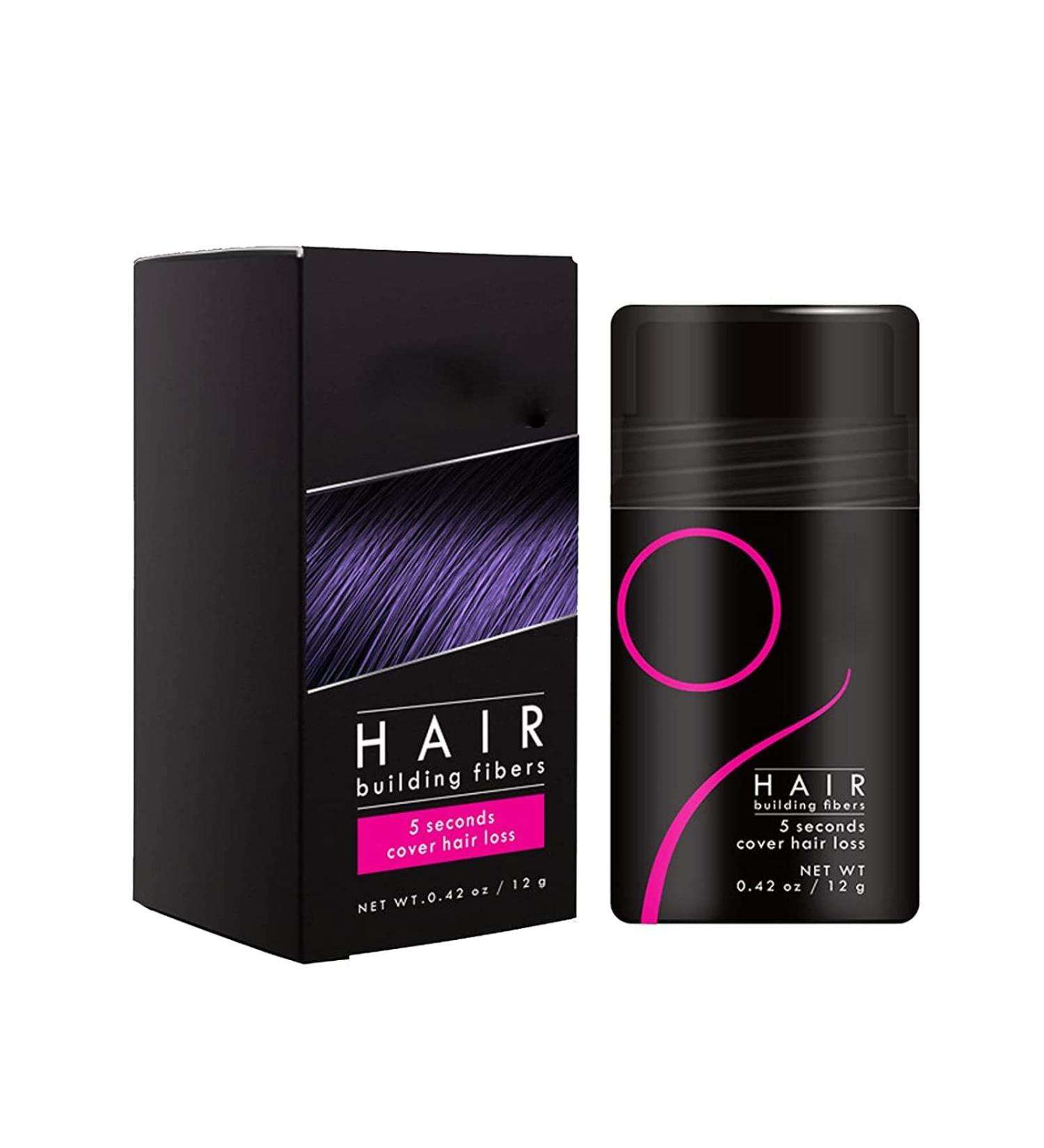 Fluff Up Secret Poudre de fibre capillaire 100 % fibres de construction 100 % naturelles couverture en 5 secondes paississement de cheveux et fibres de construction pour toutes les couleurs de - Buy Online on GoSupps.com