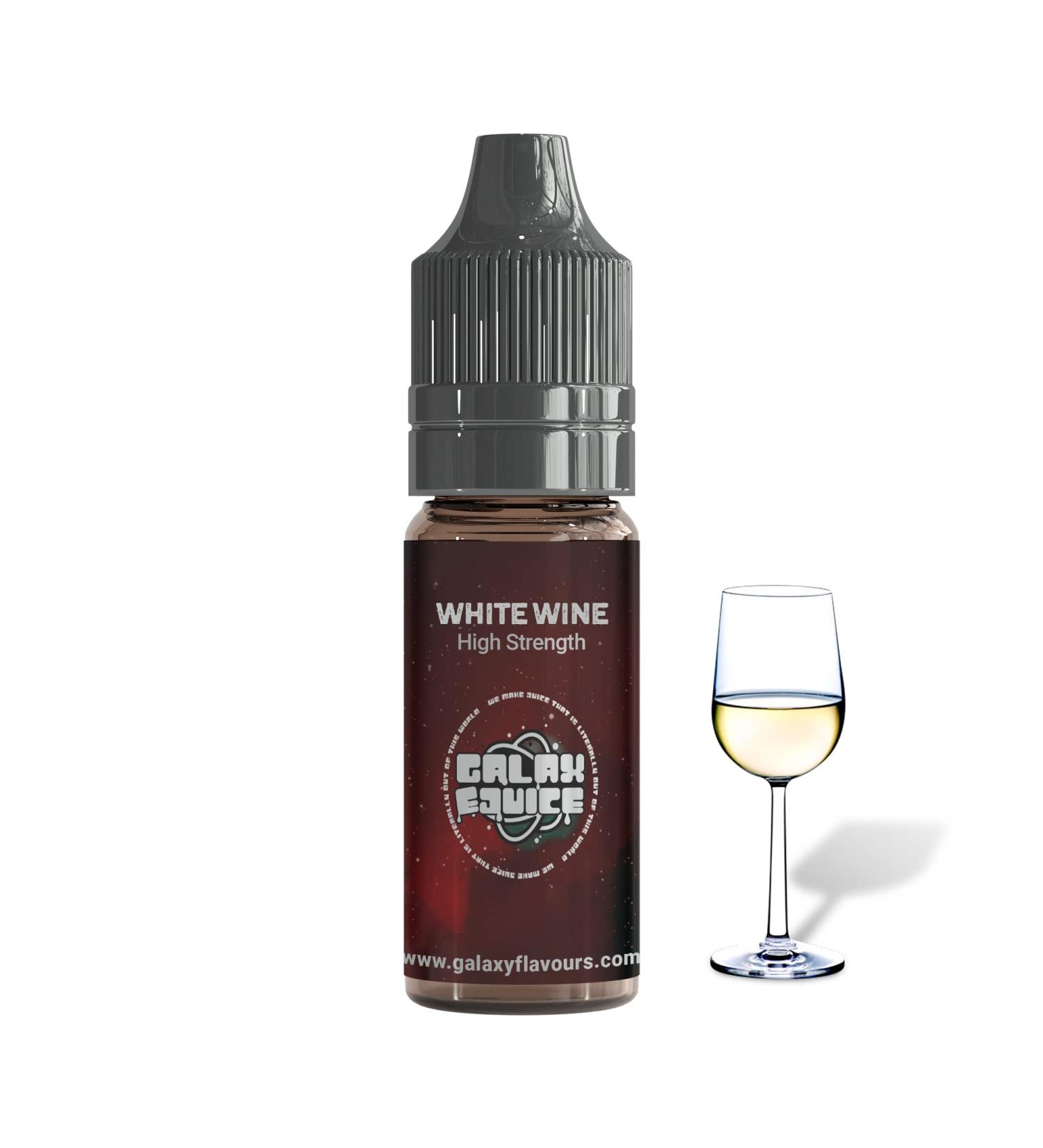 White Wine High Strength Flavouring - Galaxy Food Flavours - 10ml Bottle - Buy Online on GoSupps.com