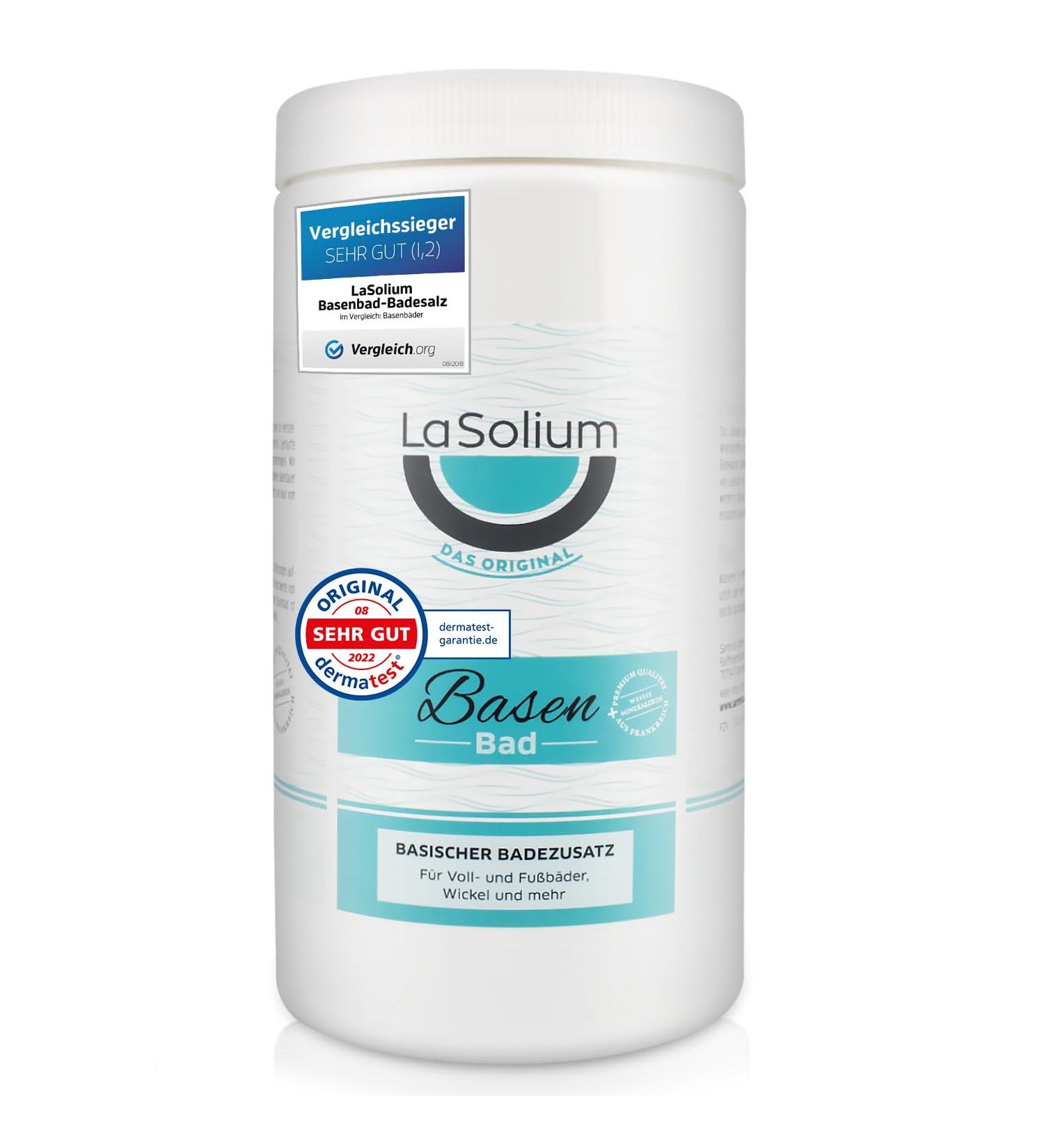Bain basique sel de bain alcaline pour la d sacidification DERMATEST MENTION TR S BIEN 1200 g  - Buy Online on GoSupps.com
