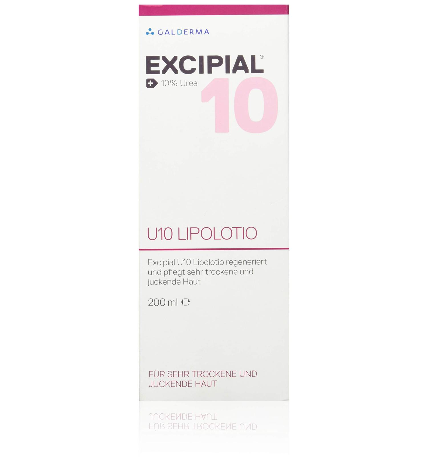 Galderma Excipial U 10 Lipolotio 200ml - Intensive Moisturizer for Dry Skin | International Shipping - Buy Online on GoSupps.com