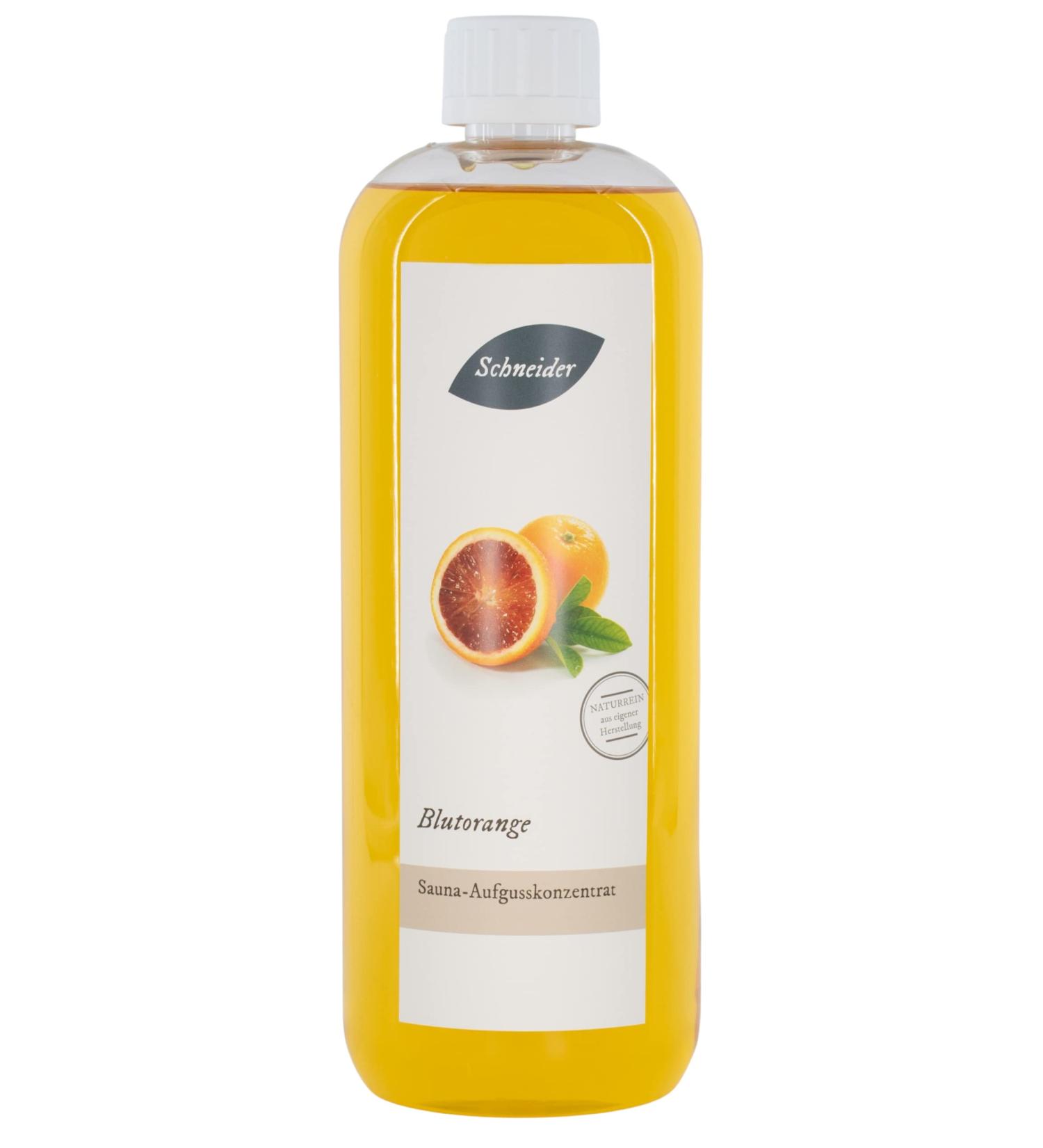 Saunabedarf Schneider Blood Orange Infusion Concentrate 1000ml | Premium Sauna Experience - International Shipping Available - Buy Online on GoSupps.com
