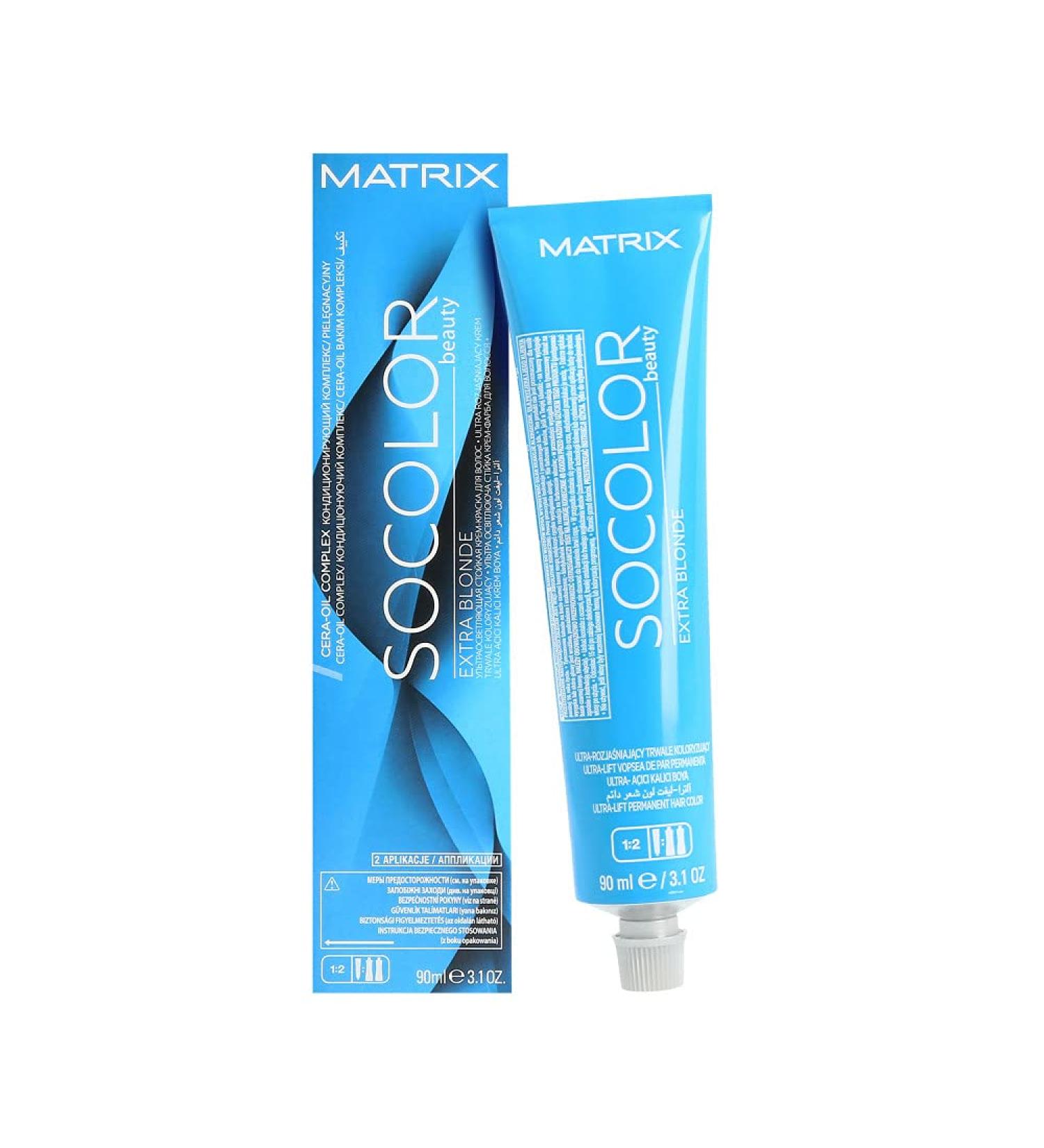 Matrix Socolor Beauty Extra Blonde Hair Color -ULB-NV+ Ultra Blonde Natural Violet - 90 ML
