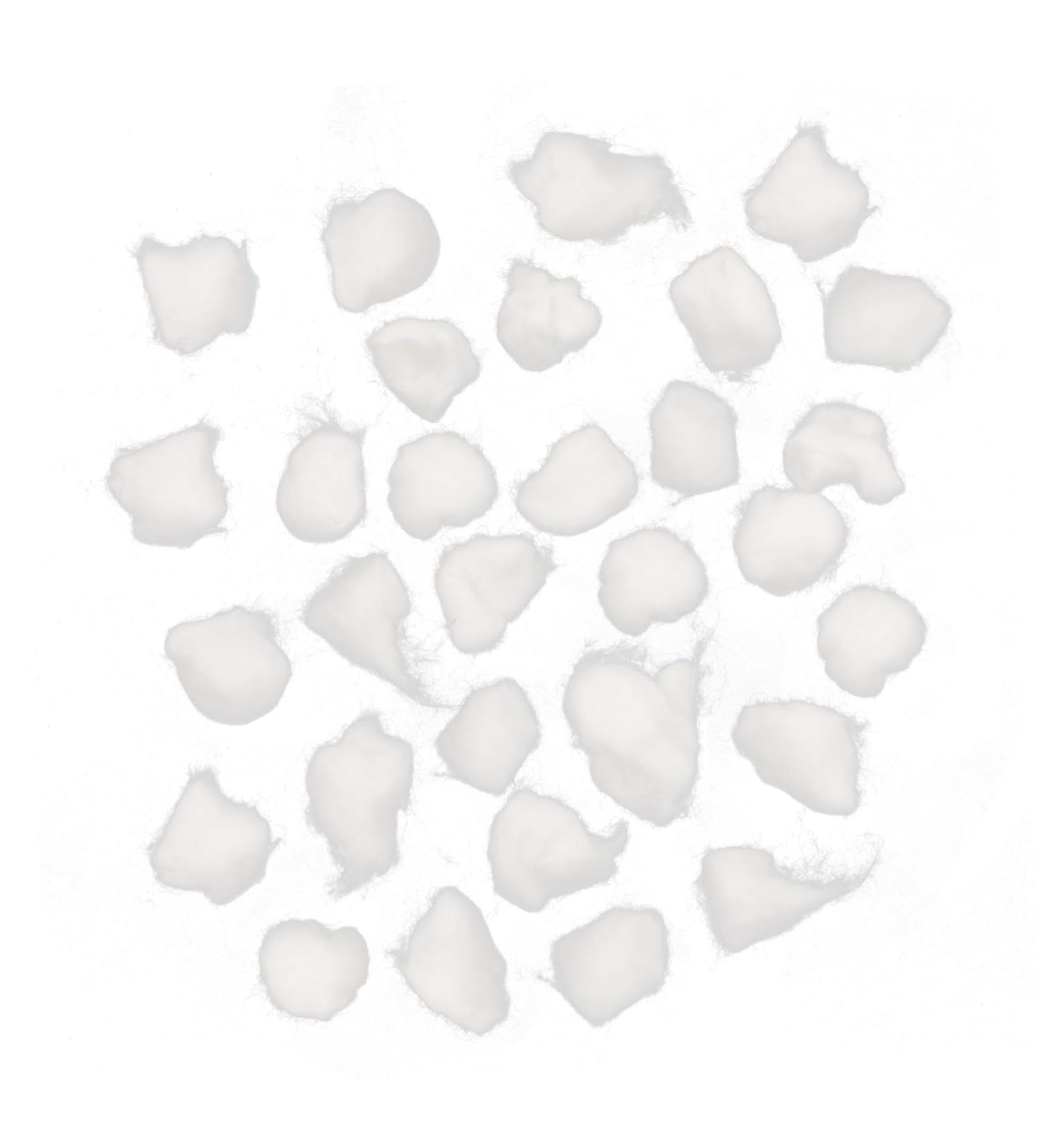 IMIKEYA 300pi ces Boules De Coton Absorbantes Pour Ongles D maquillant Vernis Et Gel Sans Peluches Accessoires Manucure Pour Usage Professionnel Et Domestique - Buy Online on GoSupps.com