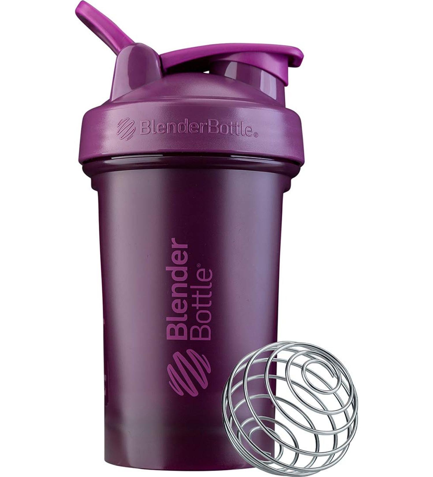 BlenderBottle Classic Loop Plum 20 oz â€“ Durable Shaker for Smoothies & Protein Mixes - Buy Online on GoSupps.com