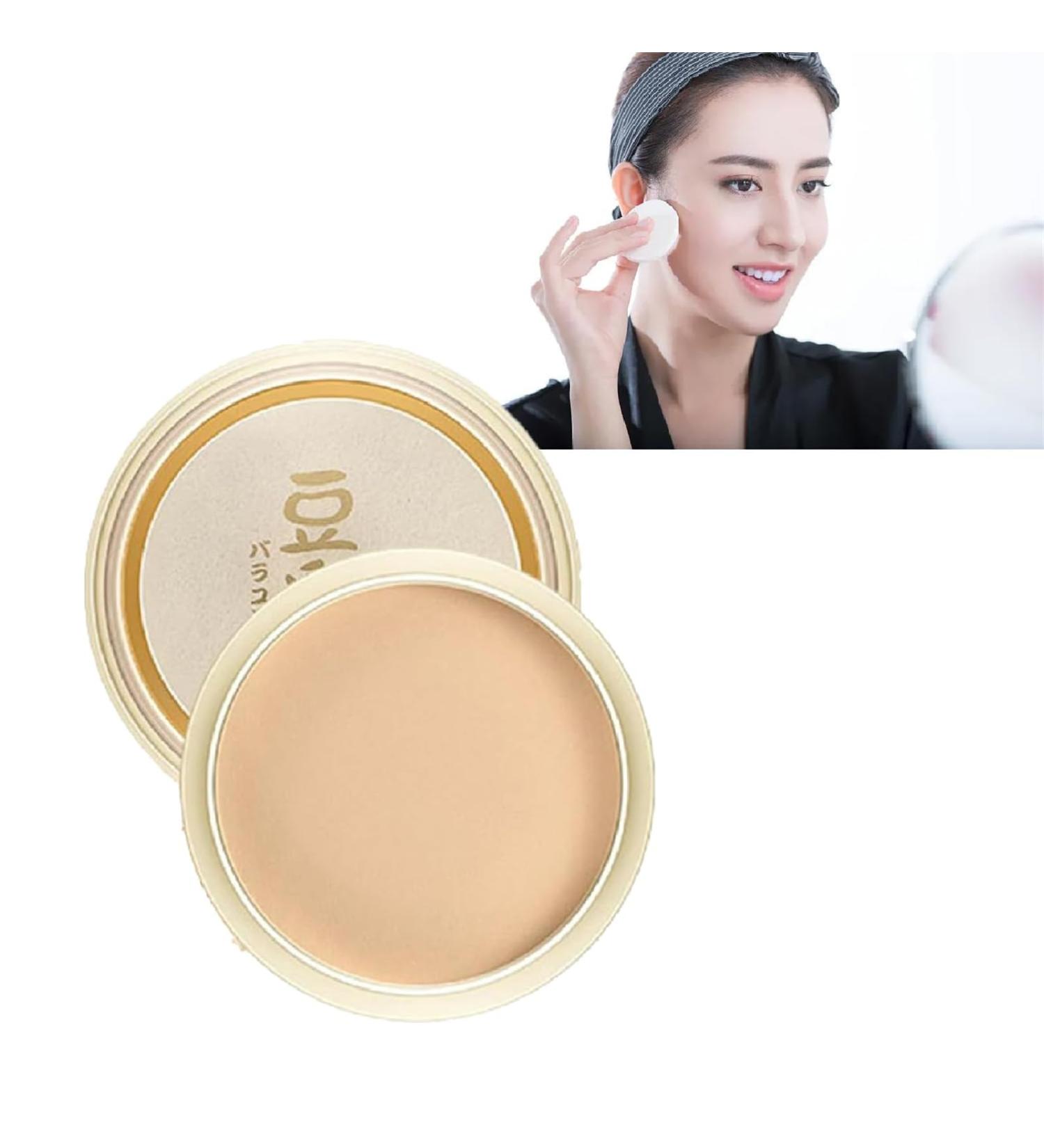 Concealing and Setting Soy Milk Powder Long Lasting Oil Control Face Foundation Waterproof Anti-Sweat Foundation Soy Milk Powder Foundation F - Buy Online on GoSupps.com