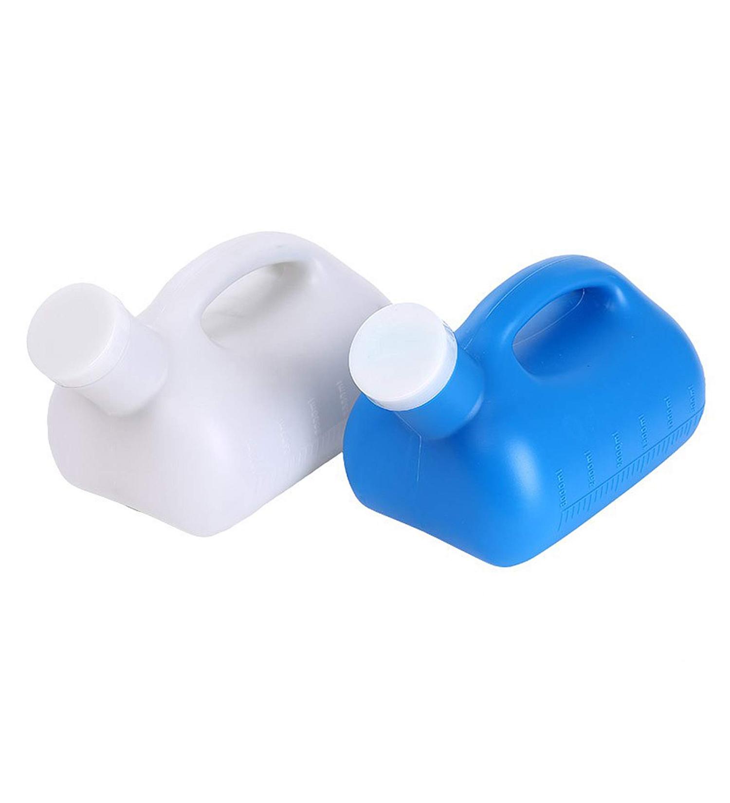Men Urinal 3000ML 2 Pack Urinals for Men and Women Spill Proof Portable Bed Pan Mobile Toilet Urinal for Car Travel Convenient and Practical Urinal - Buy Online on GoSupps.com