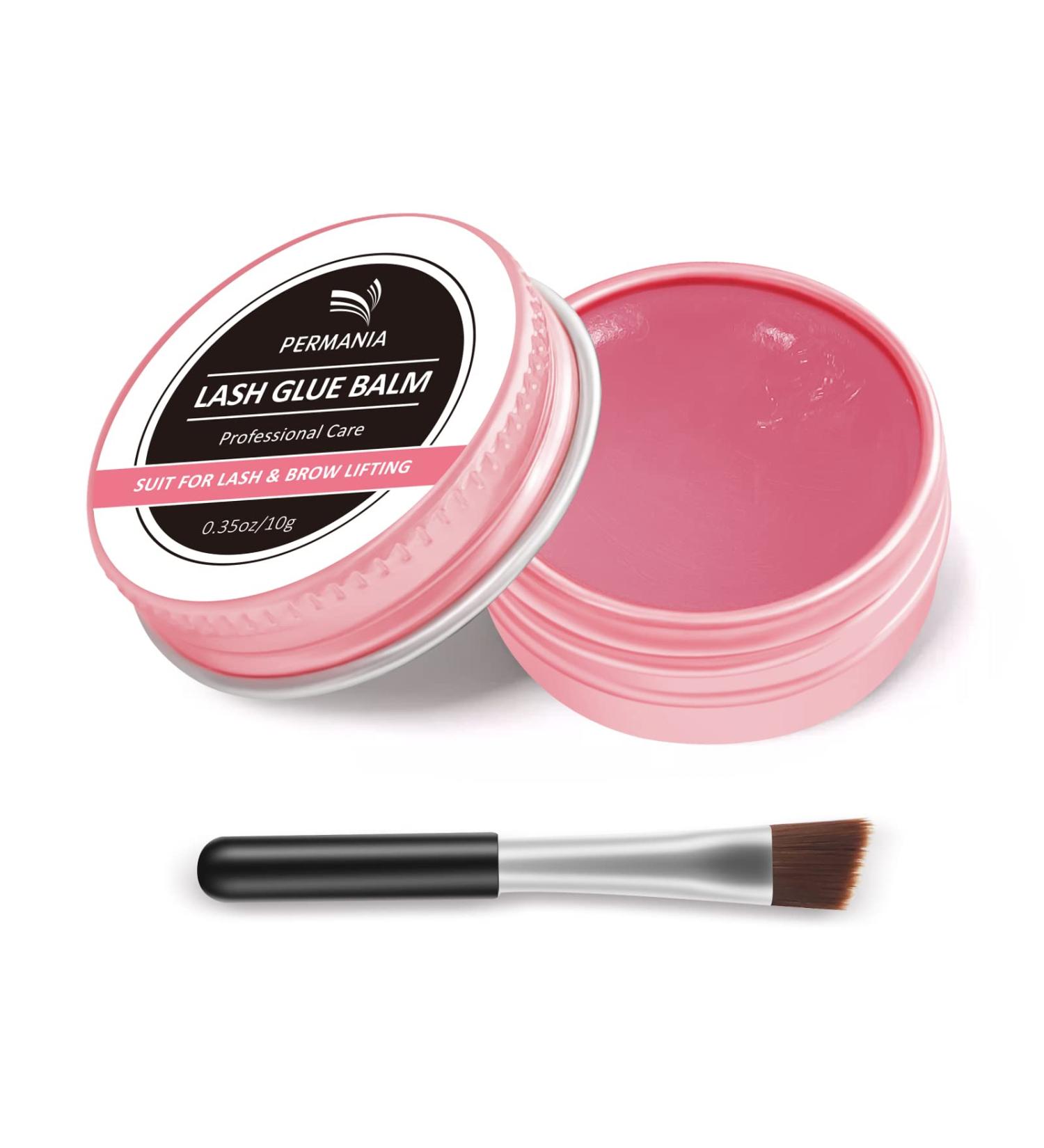 PERMANIA Peach Fragrance Lash Lift Adhesive | Strong Eyelash Glue for Perm & Lamination | Fast Drying - 10g - Buy Online on GoSupps.com