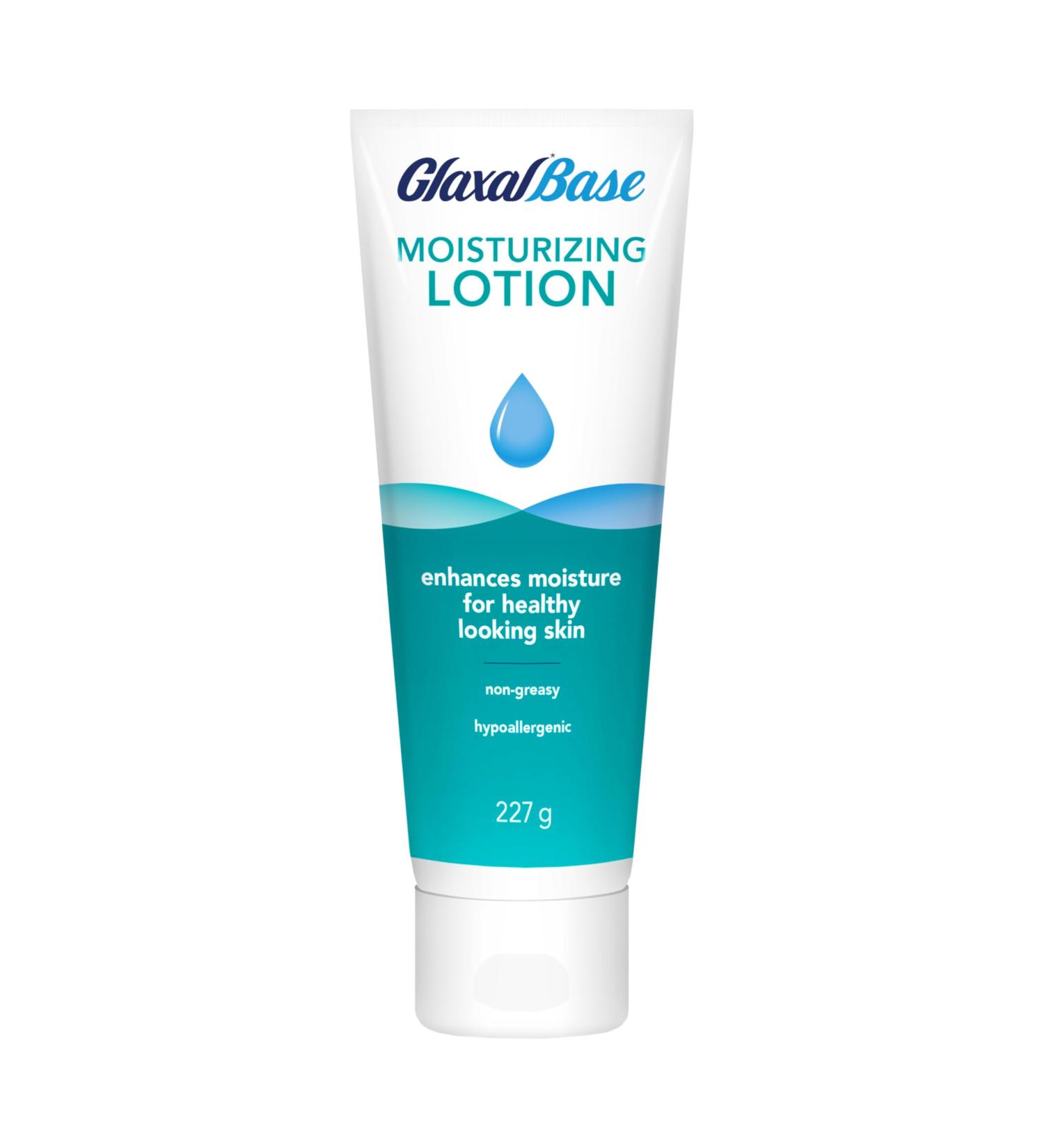 Glaxal Base Daily Moisturizing Lotion for Dry Skin and Sensitive Skin Hypoallergenic & Paraben-Free 227g 227 g (Pack of 1) - Buy Online on GoSupps.com