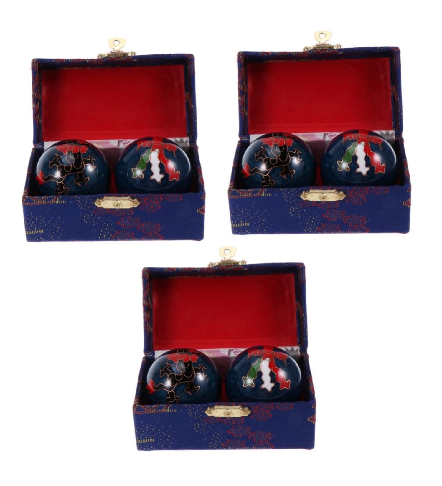Buy Lalafina 3-Piece Hand Exercise & Massage Balls - Stress Relief Tools for Relaxation & Health - Buy Online on GoSupps.com