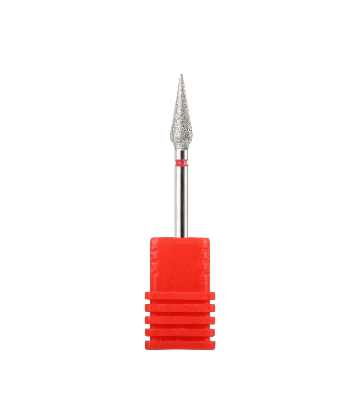 Diamond Nail Drill Bit - Fine Grit 3.9x12.2 for Manicure Electric Tools - Buy Online on GoSupps.com