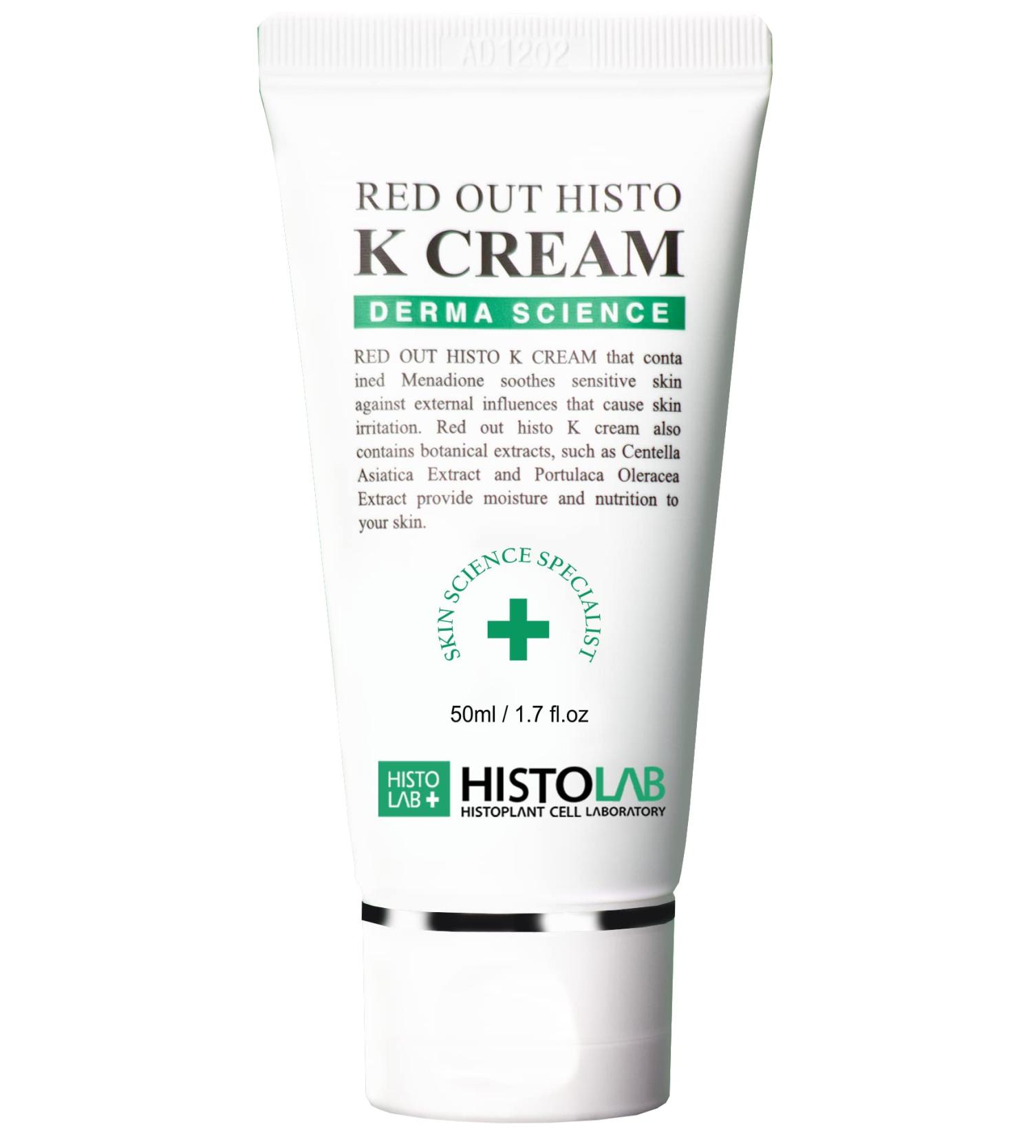 Buy HISTOLAB Red Out HISTO K Cream - Skin Soothing & Nutrition (50ml) | International Shipping - Buy Online on GoSupps.com