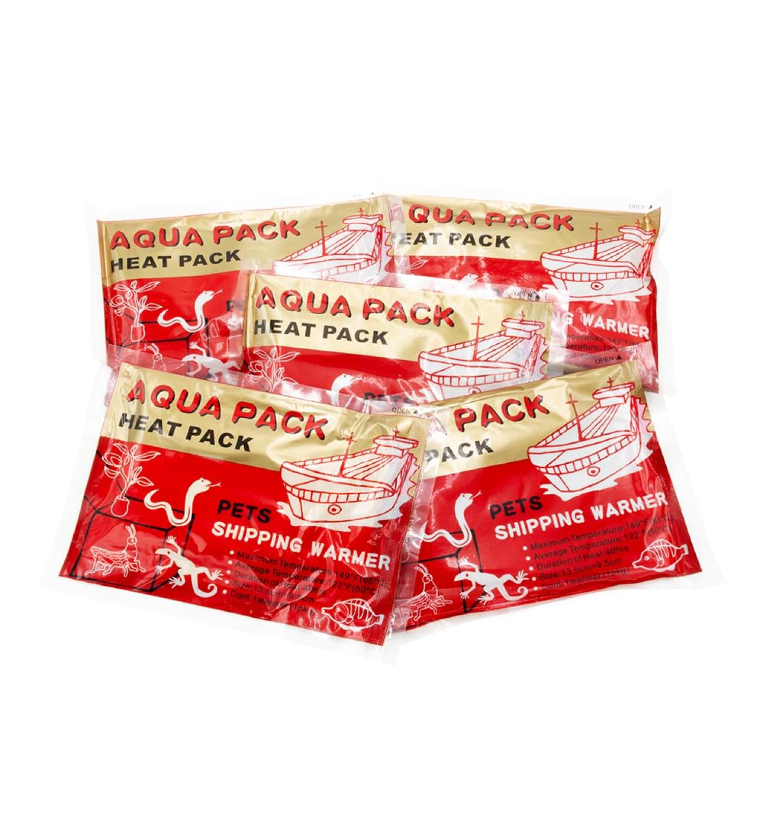 Terra Discount Aqua Pack - 40 Hour Universal Heat Pack for Shipping Animals & Plants (5 Pieces) | Premium Quality Heat Pads - Buy Online on GoSupps.com