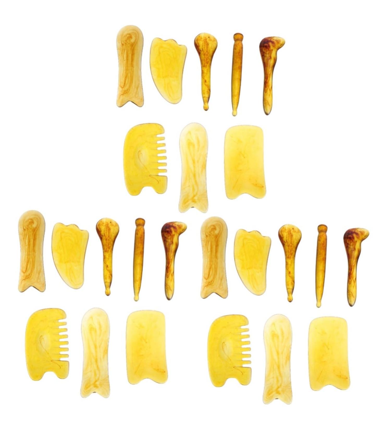 FOMIYES 24 STK Scratch Massage Tools - Regrow & Restore Elasticity | Acupuncture & Gua Sha Board for Enhanced Wellness - Buy Online on GoSupps.com