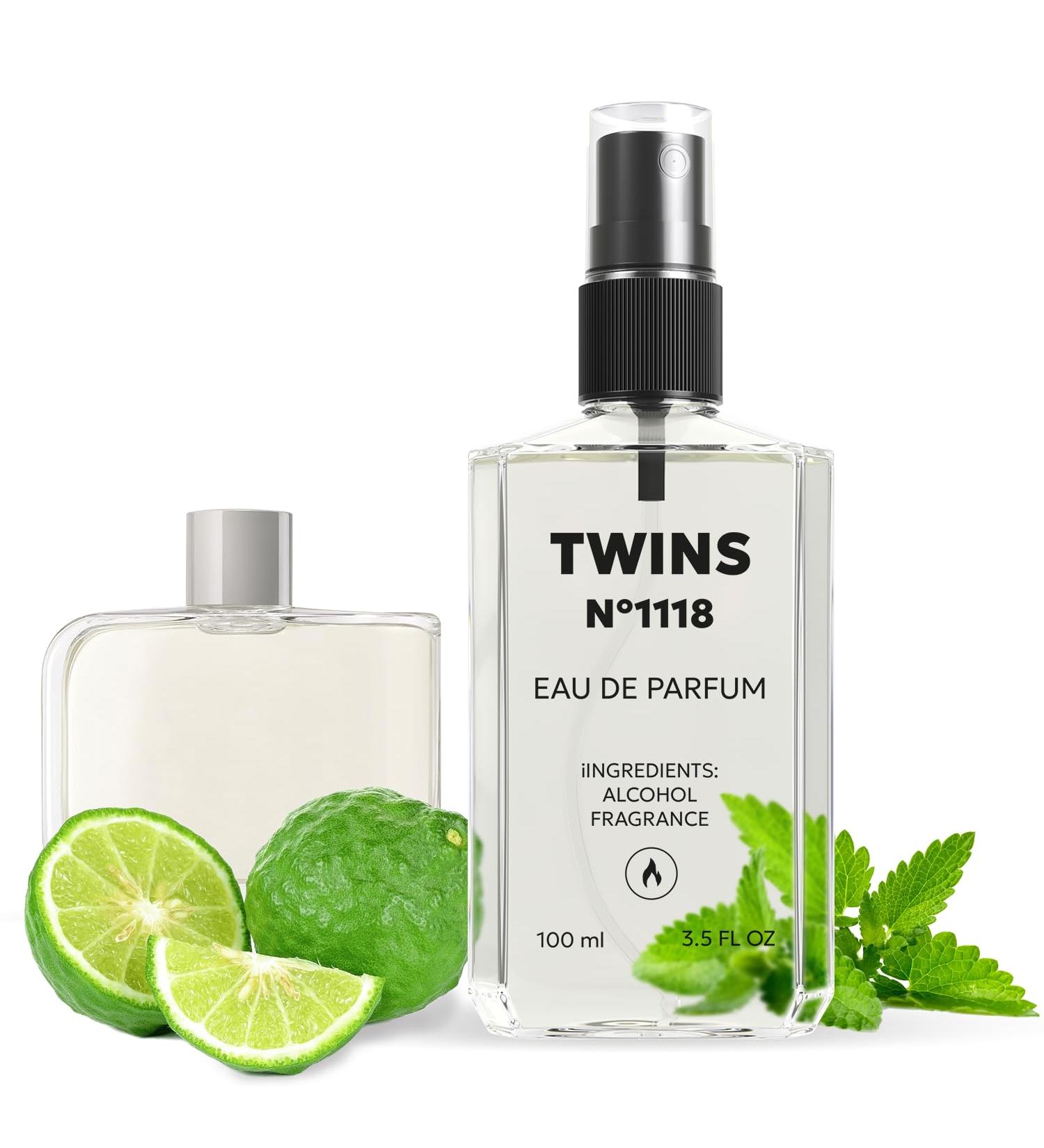 TWINS Impression of Esse. | Perfume for Men Eau de Parfum | No.1118 | 3.4 Fl Oz / 100 ml Lacoste Essential Impression - Buy Online on GoSupps.com