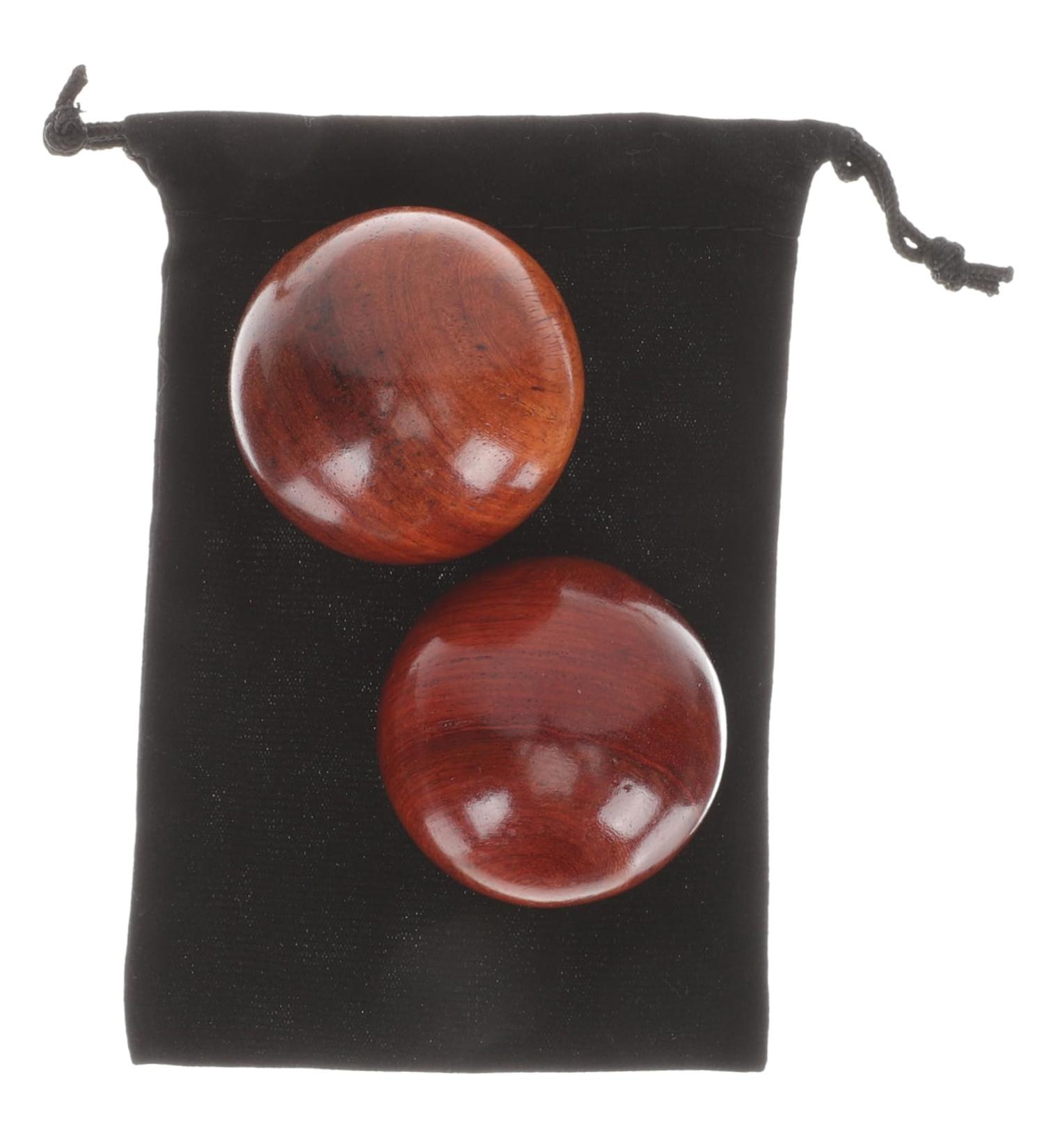 Shop Gatuida 6-Piece Wooden Massage Tools - Chinese Style Fitness Balls for Health & Wellness - 5cm x 5cm x 3 PCS - Buy Online on GoSupps.com