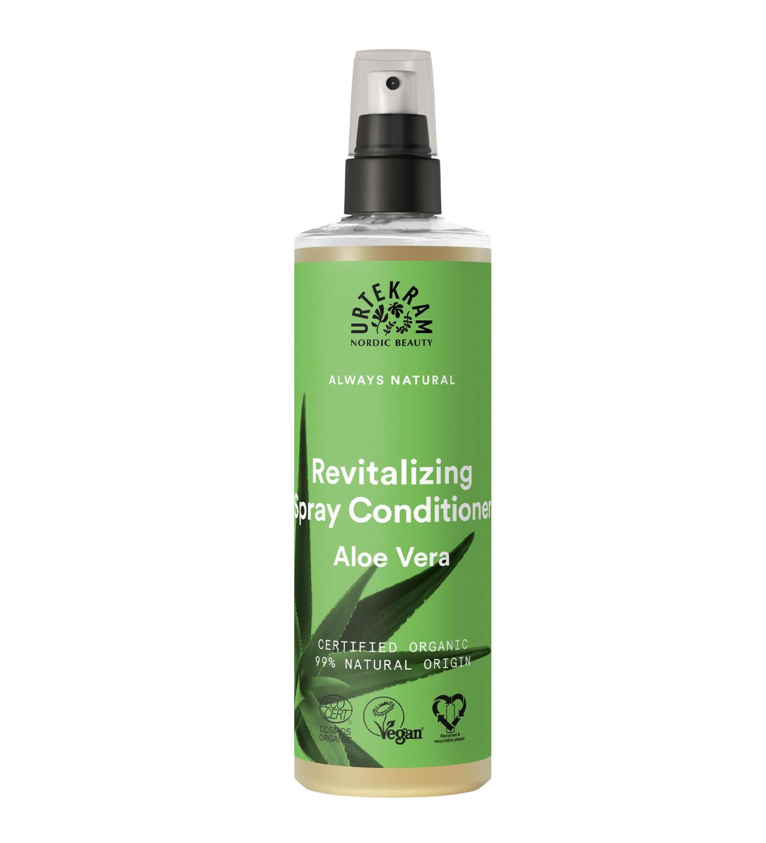 Urtekram Aloe Vera Leave-In Spray Conditioner - Organic Regenerating 250ml | International Shipping Available - Buy Online on GoSupps.com