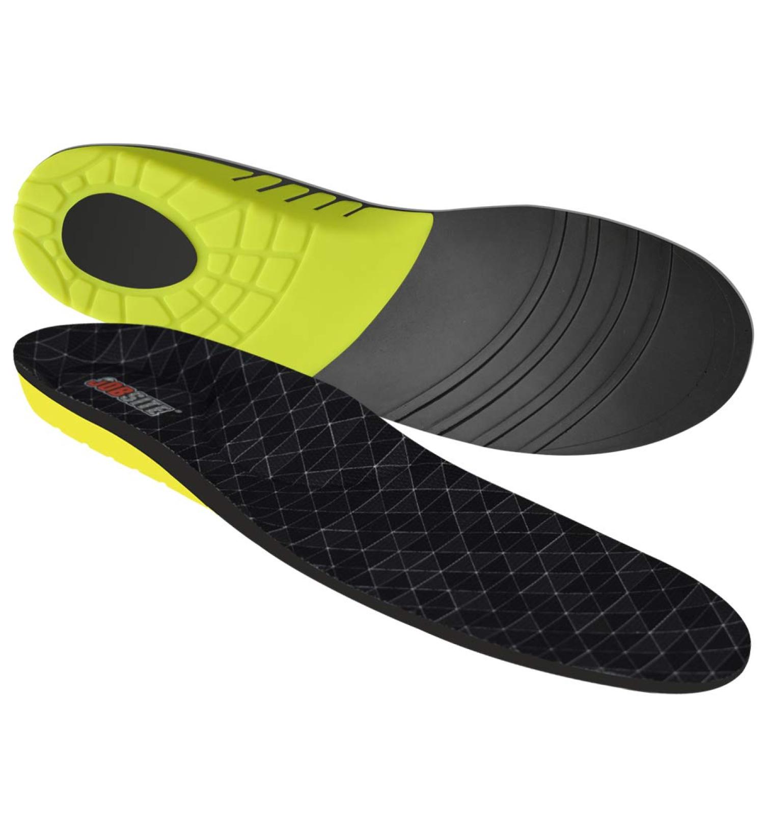JobSite Power Tuff Anti-Fatigue Orthotic Insoles - Medium US Men 8-10.5 Women 9-11 | International Shipping - Buy Online on GoSupps.com