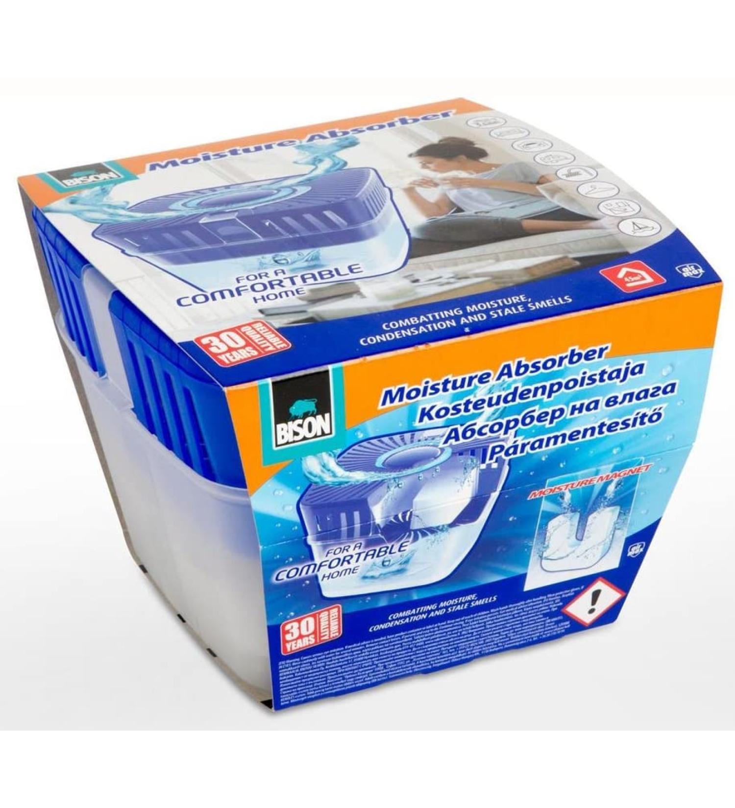 Bison AIRMAX Moisture Absorber for Home - Up to 45m - Includes Moisture Magnet - International Shipping Available - Buy Online on GoSupps.com