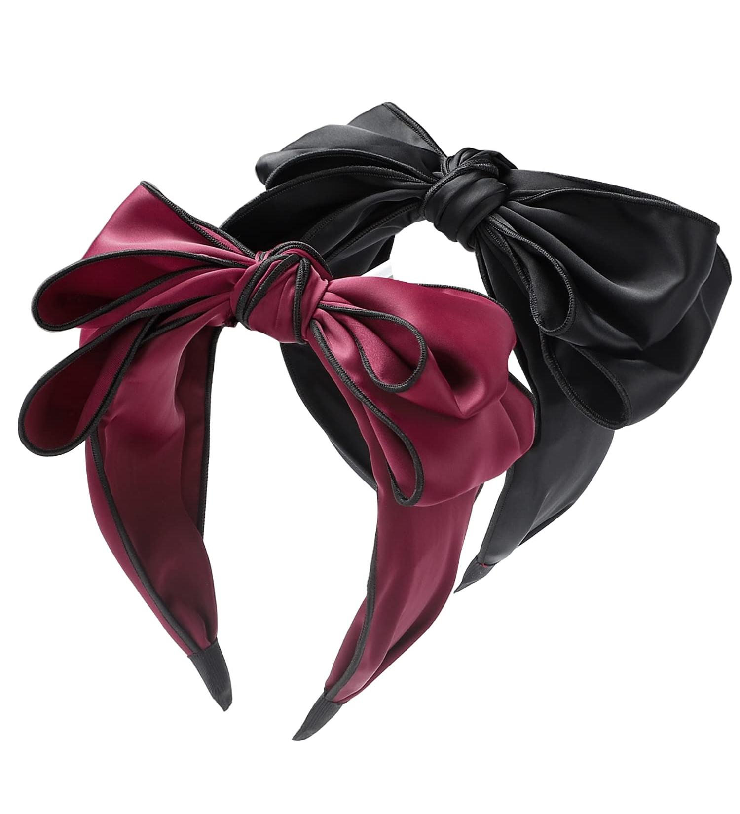 Etercycle Satin Bow Knot Headbands | Wide Turban Hair Band for Women - Buy Online on GoSupps.com